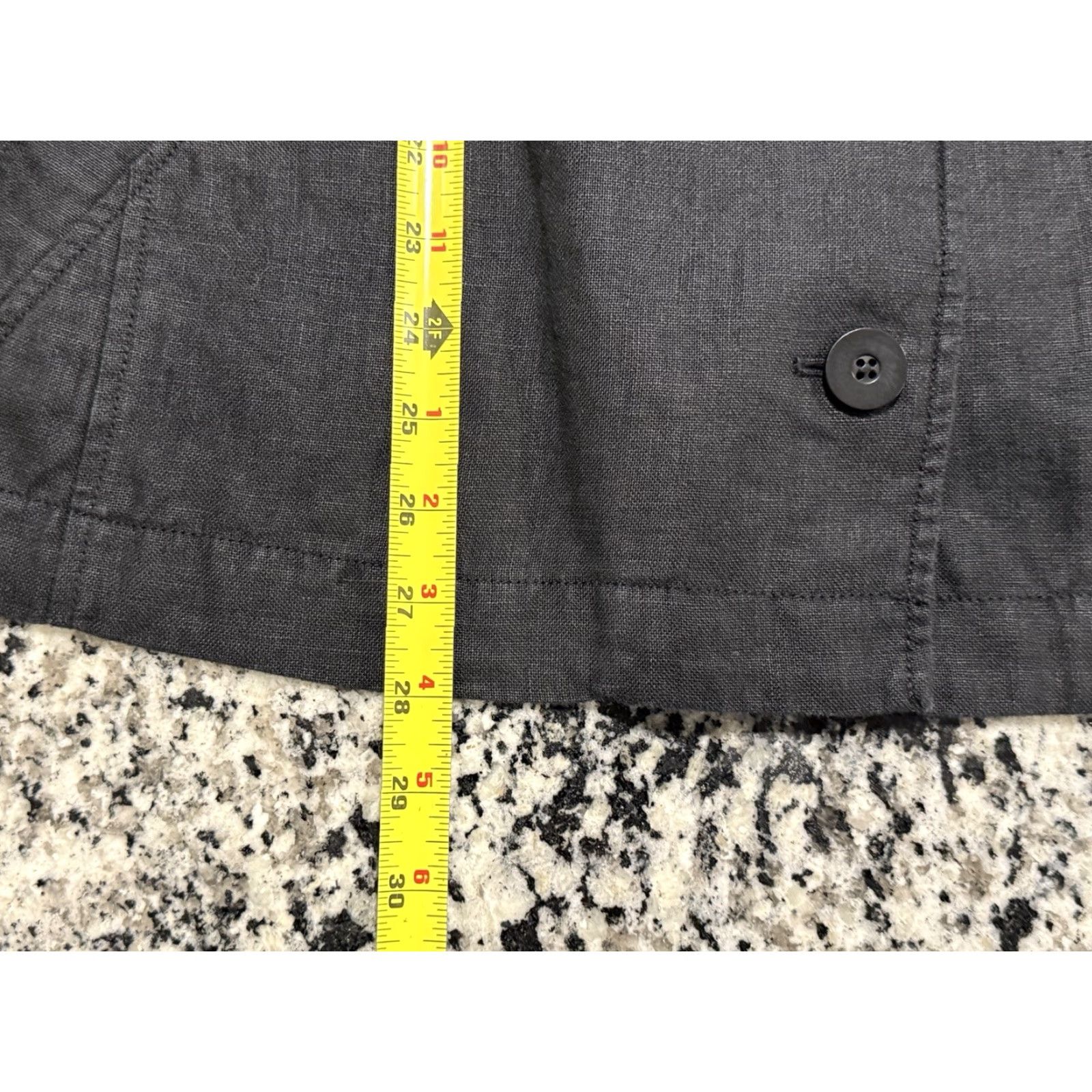 Eileen Fisher VINTAGE Eileen Fisher Blazer Women 2X Plus Size Linen Classic Formal Casual Fall Spring Winter Black Size XXL / US 16-18 / IT 52-54 - 2 Thumbnail