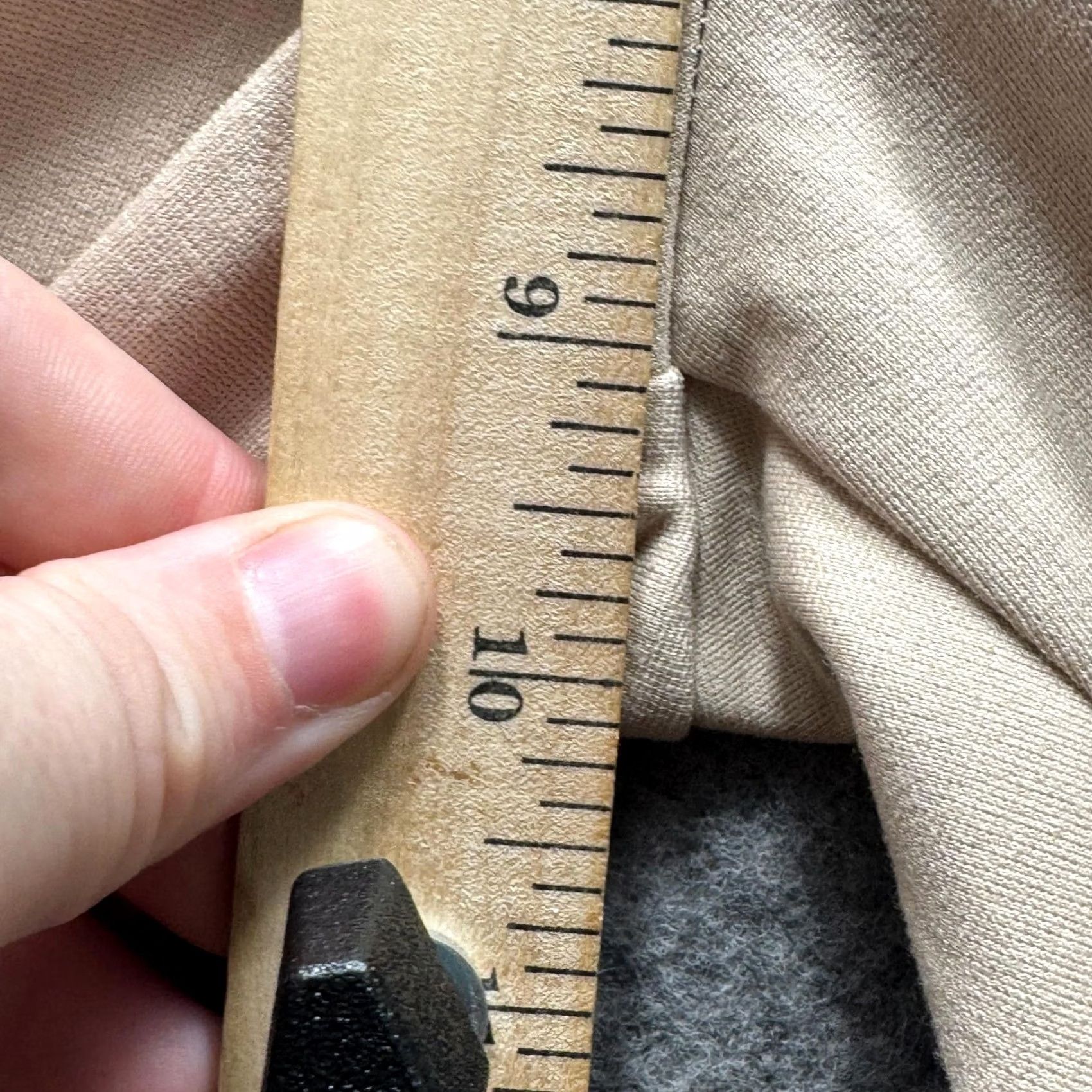 Vintage Sablyn Pants Womens Small Beige Knit Straight Leg Sweatpants Lounge with Elastic Waist Slit Hem Size 28" / US 6 / IT 42 - 7 Thumbnail