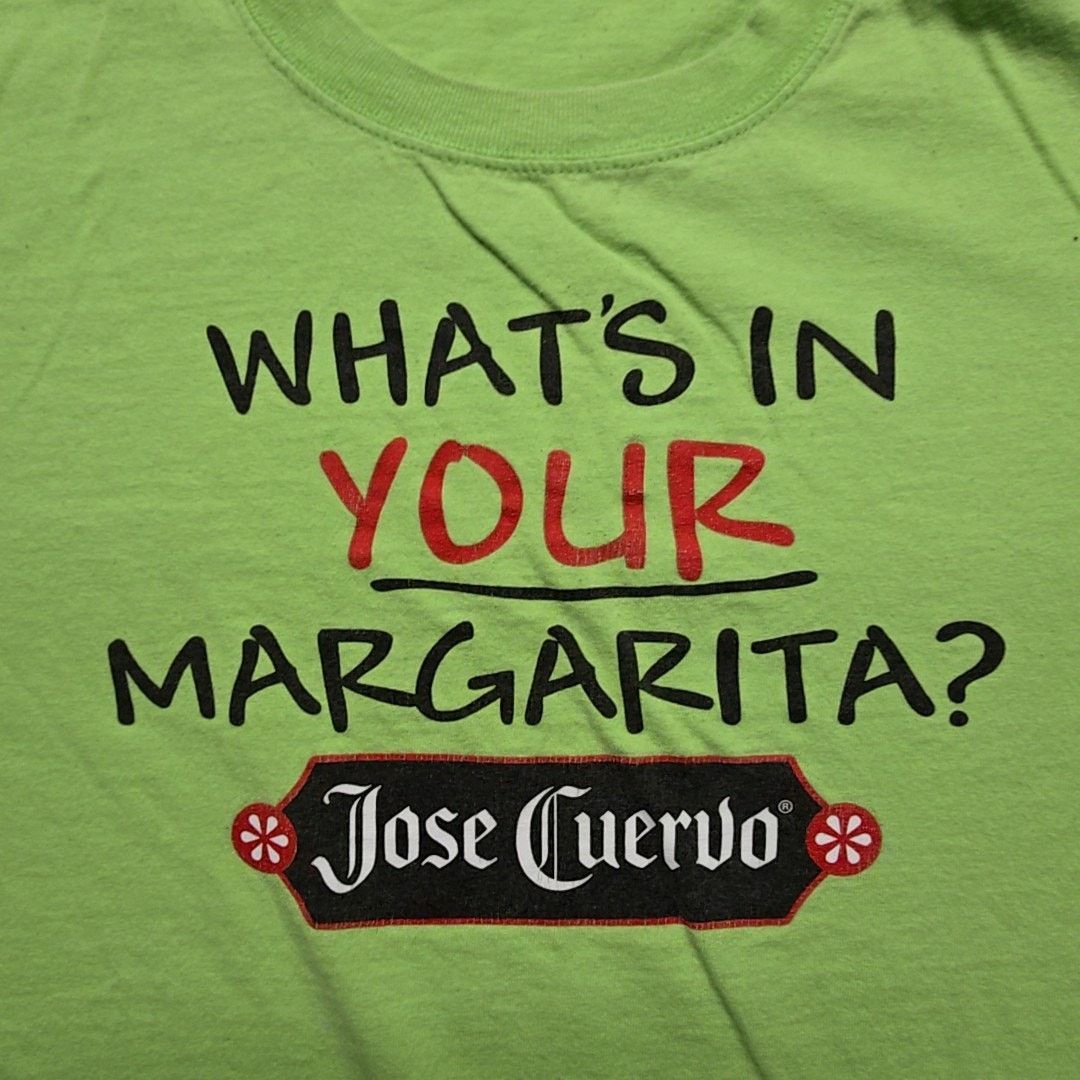 Anvil Jose Cuervo Margarita Tee What's In Your Drink Green XL Size US XL / EU 56 / 4 - 2 Thumbnail