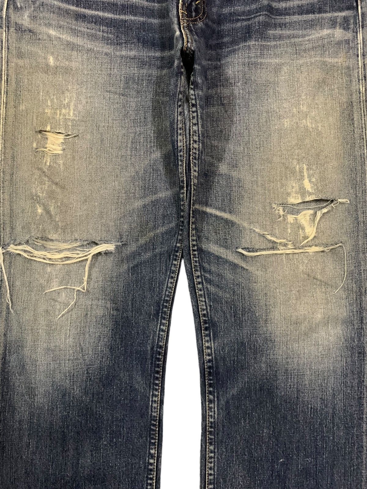 Levi's Vintage 90s Levis 505 Mud Wash Distressed Grunge Jeans Size US 34 / EU 50 - 7 Thumbnail