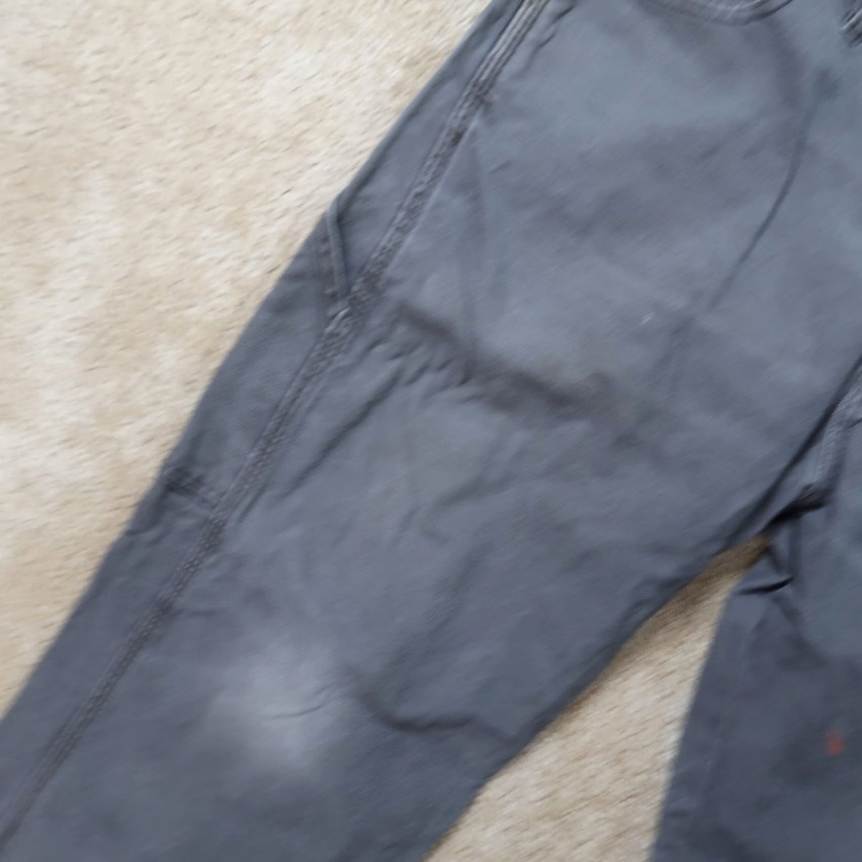 Dickies Dickies Carpenter Pants Men's 36x30 Gray Distressed Workwear Regular Straight Belt Loops 36 Regular Mens Size US 36 / EU 52 - 3 Thumbnail
