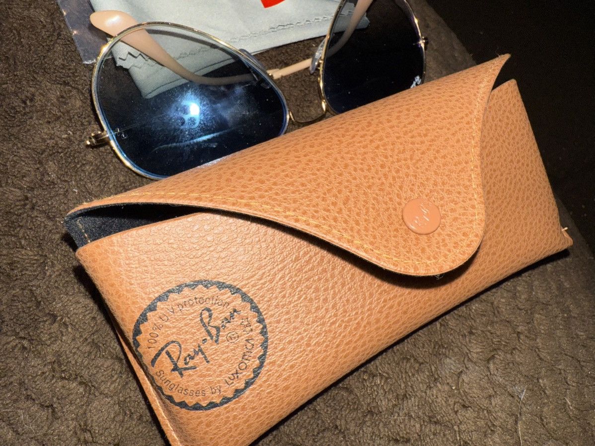 RayBan RayBan Aviator Gold Sunglasses RB3025 w/ box, case & cloth Size ONE SIZE - 4 Thumbnail