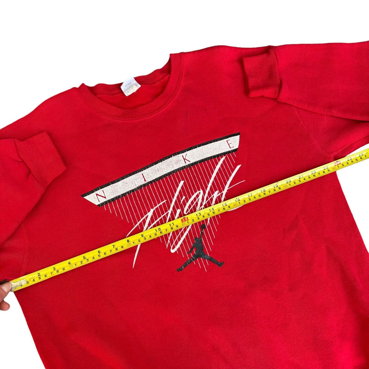 Jordan Brand × Nike 80s Nike Jordan Flight True Vintage Sweatshirt Pullover Size US M / EU 48-50 / 2 - 9 Thumbnail