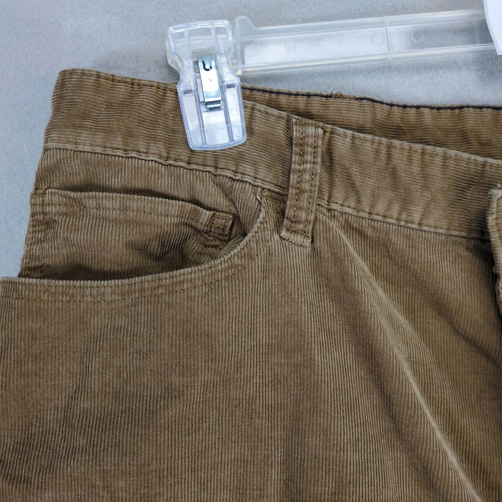 Nautica Nautica Tan Corduroy Pants Men's 40x32 Straight Fit Stretch Size US 40 / EU 56 - 10 Thumbnail