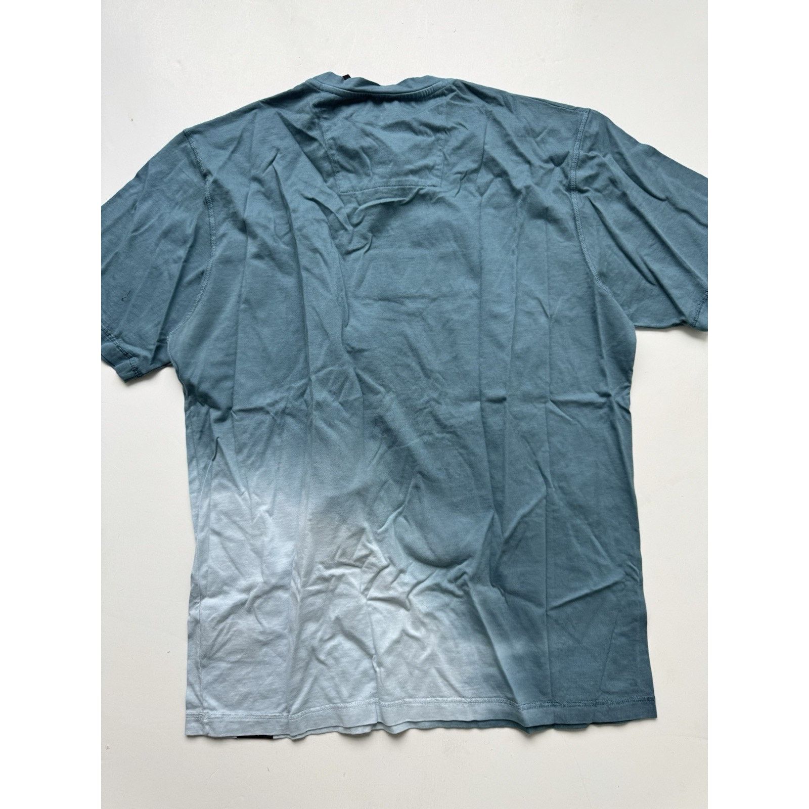 Nemen NEMEN Beo Hand Dip Dyed T Shirt Medium Mallard Blue Size US M / EU 48-50 / 2 - 2 Thumbnail