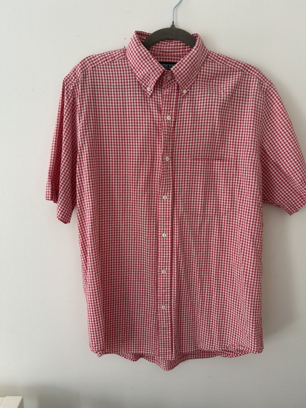 Lands' End Vintage lands end seersucker short sleeve button down Size US M / EU 48-50 / 2 - 4 Thumbnail