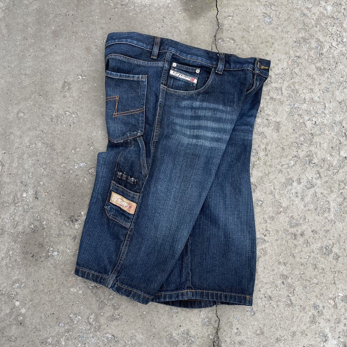 20471120 × JNCO Vintage Up Tempo Shorts Rap Oversized 38 Y2K 90s USA Style Size US 38 / EU 54 - 9 Thumbnail