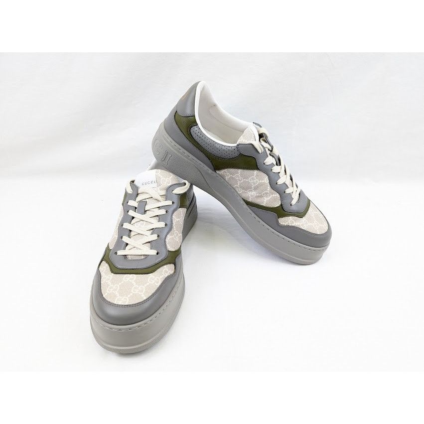 Gucci o1rshd1 GG Low-Top Sneaker in Multicolor Size US 12.5 / EU 45-46 - 14 Thumbnail