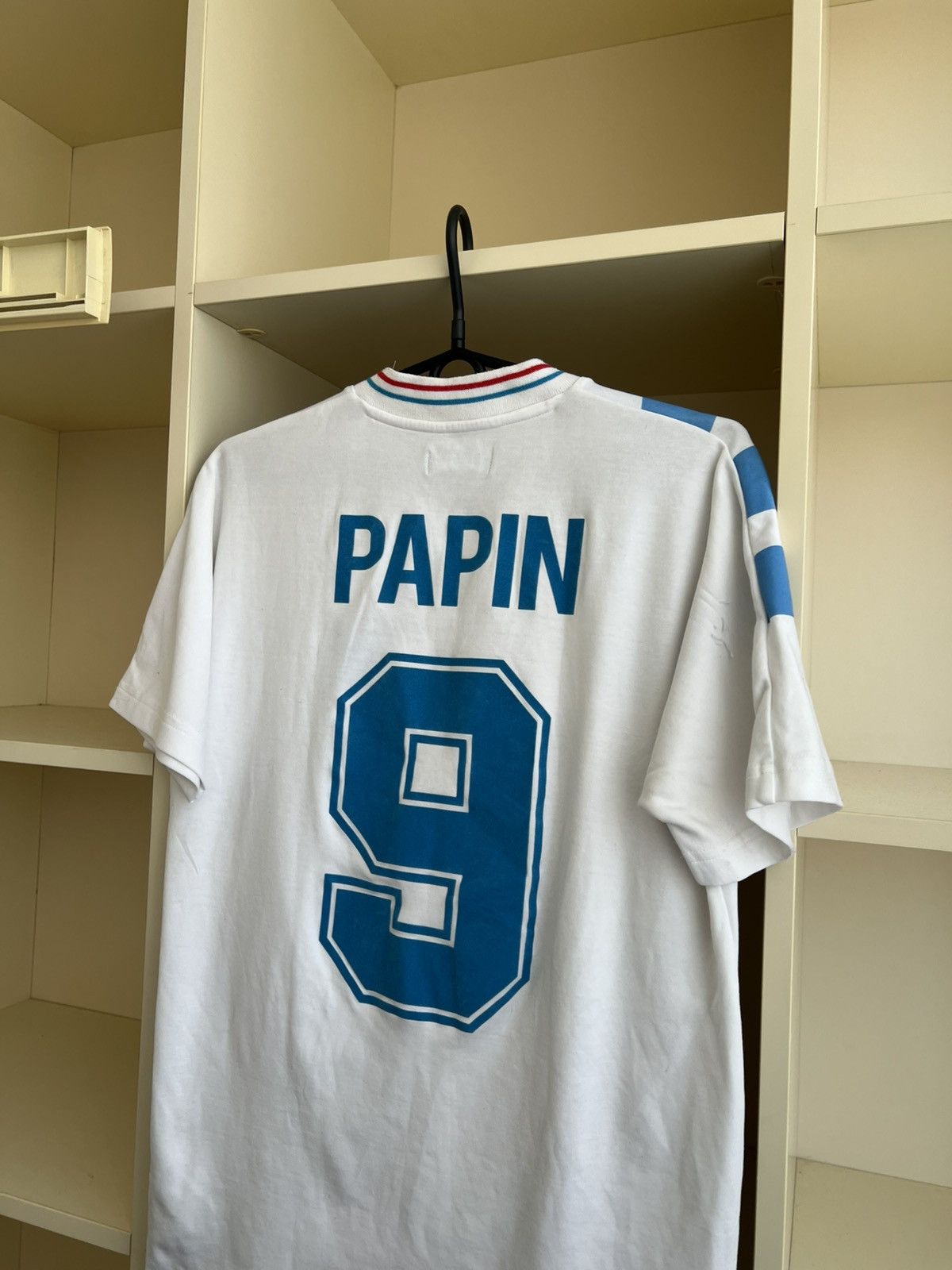 Adidas Adidas Olympique Marseille Football PAPIN 9 Soccer Jersey Size US S / EU 44-46 / 1 - 13 Thumbnail