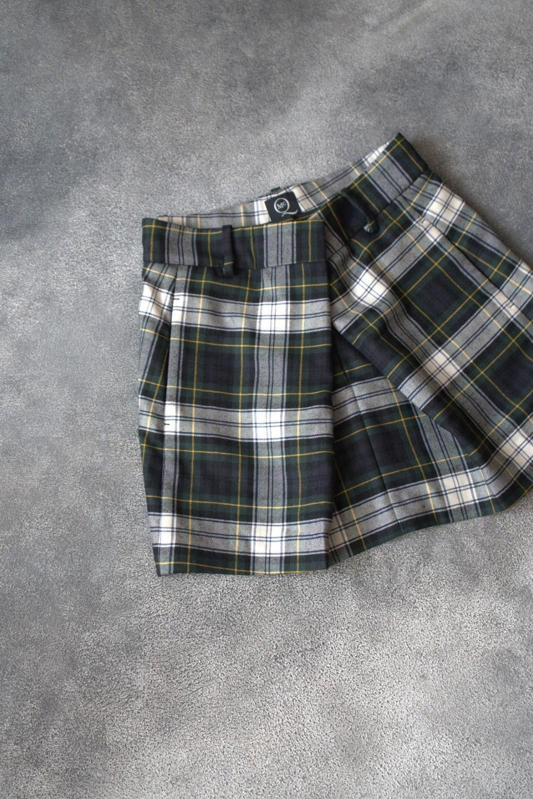 Alexander McQueen Alexander McQueen Wool Tartan Plaid Pleat Rupert Skirt Size 28" / US 6 / IT 42 - 5 Thumbnail