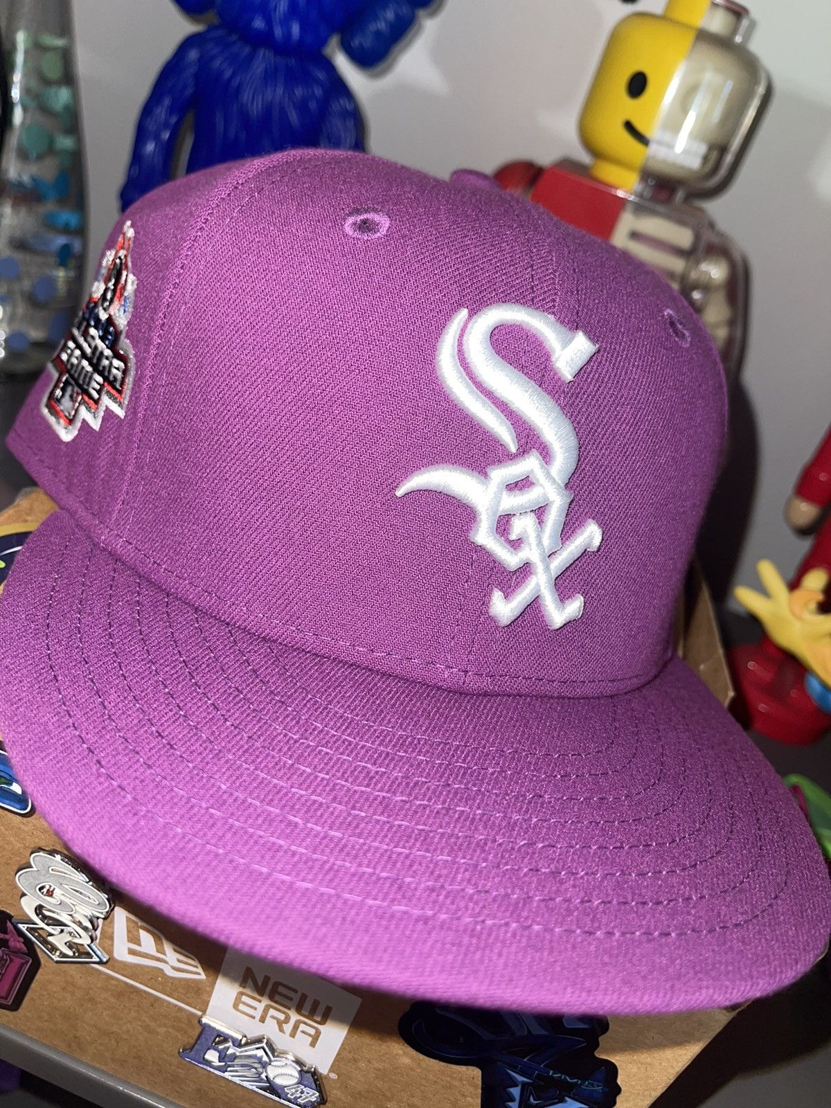 3/8 Hat Club x Jae Tips Chicago White Sox 2003 ASG Pink UV