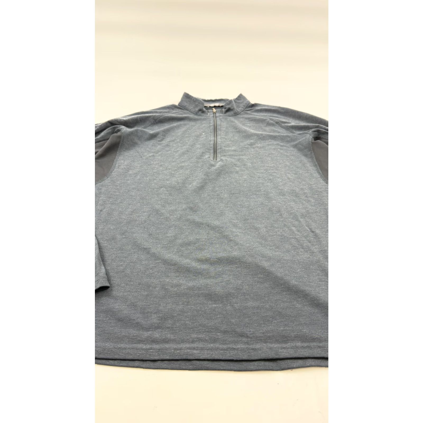Vintage Scent Shield Sweater Mens XL Gray Quarter Zip Pullover Base Layer Xstatic Size US L / EU 52-54 / 3 - 2 Thumbnail