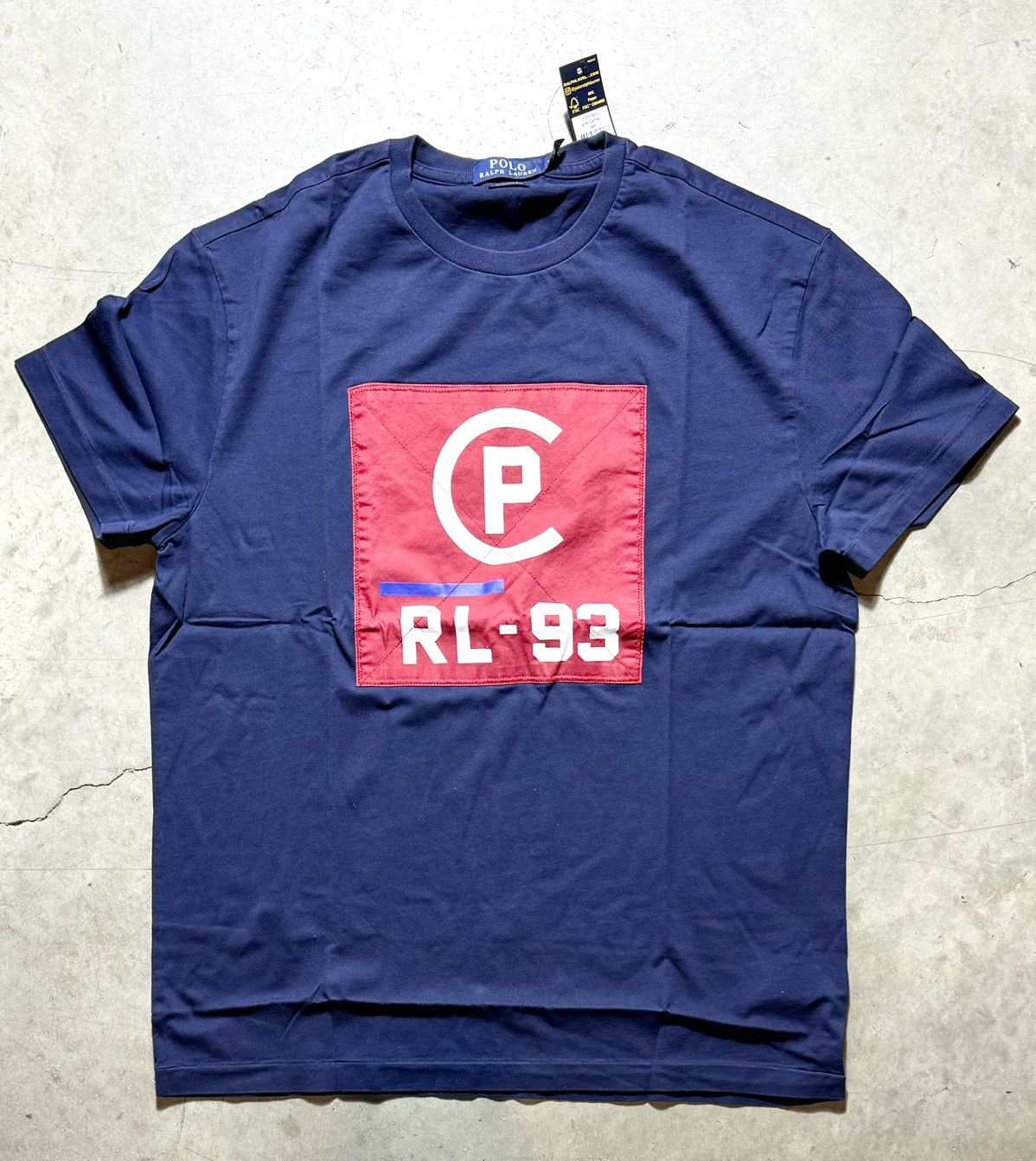 Polo Ralph Lauren × Vintage Polo Ralph Lauren CP-93 Big Logo Shirt size M Size US M / EU 48-50 / 2 - 1 Thumbnail