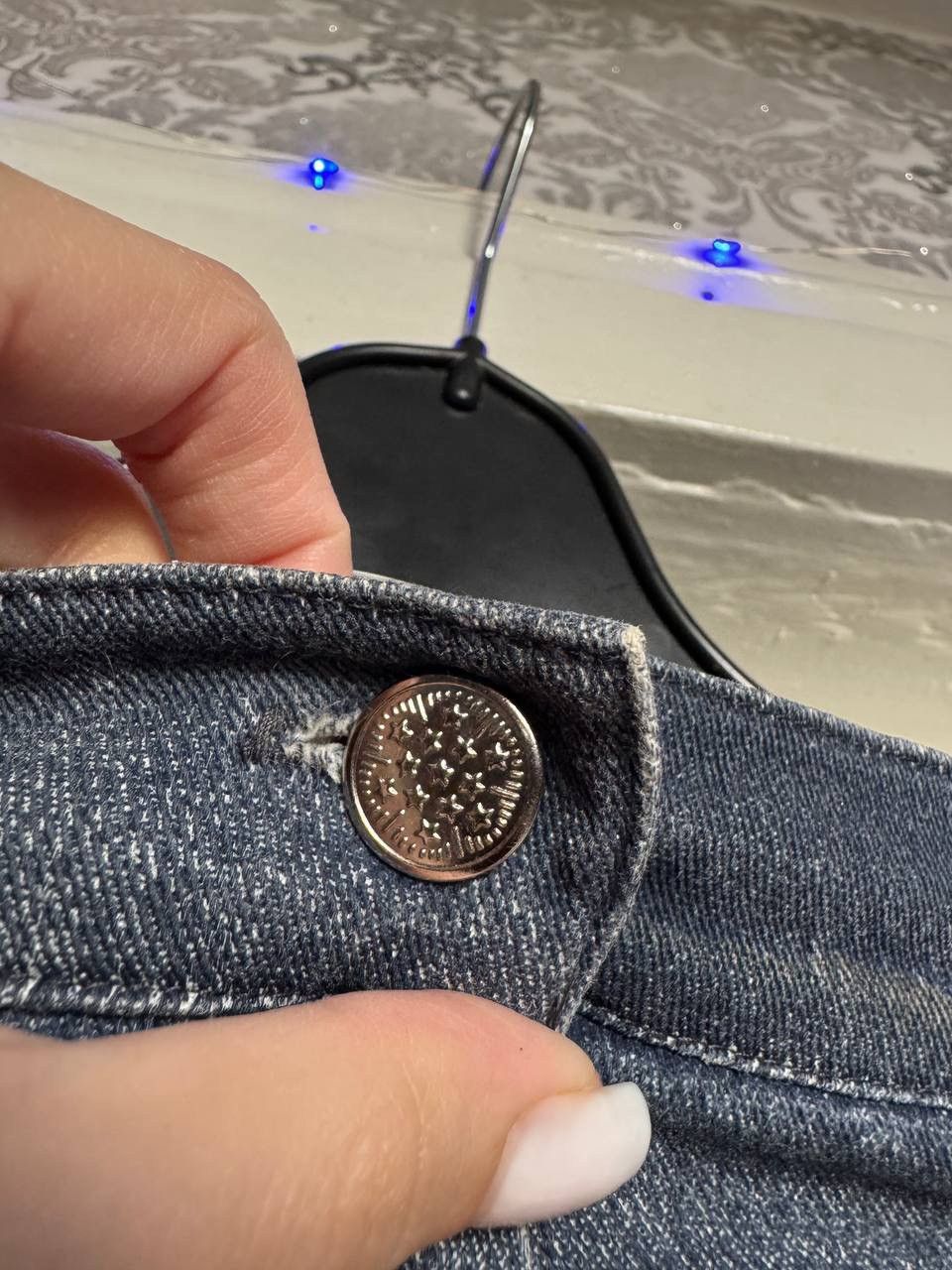 Japanese Brand × Vintage Maille Demoiselle Flare Jeans Japanese Brand Size 25" / US 0 / IT 36 - 4 Thumbnail