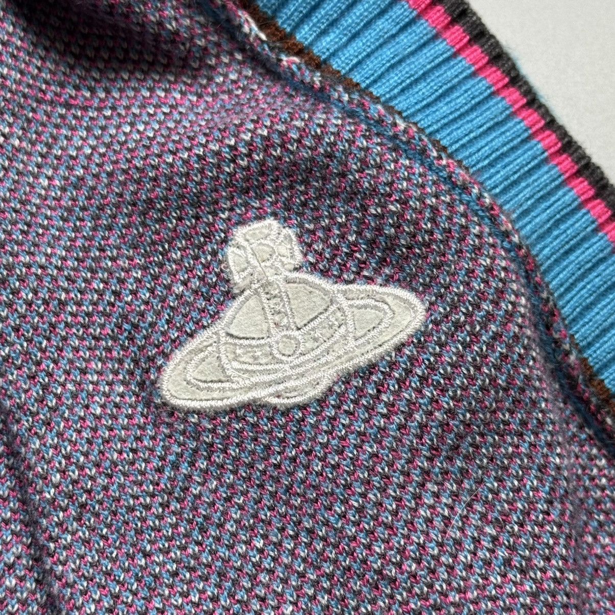 Vivienne Westwood Vivienne Westwood - Madras Checkered Wool Cardigan (Rare) Size M / US 6-8 / IT 42-44 - 9 Thumbnail