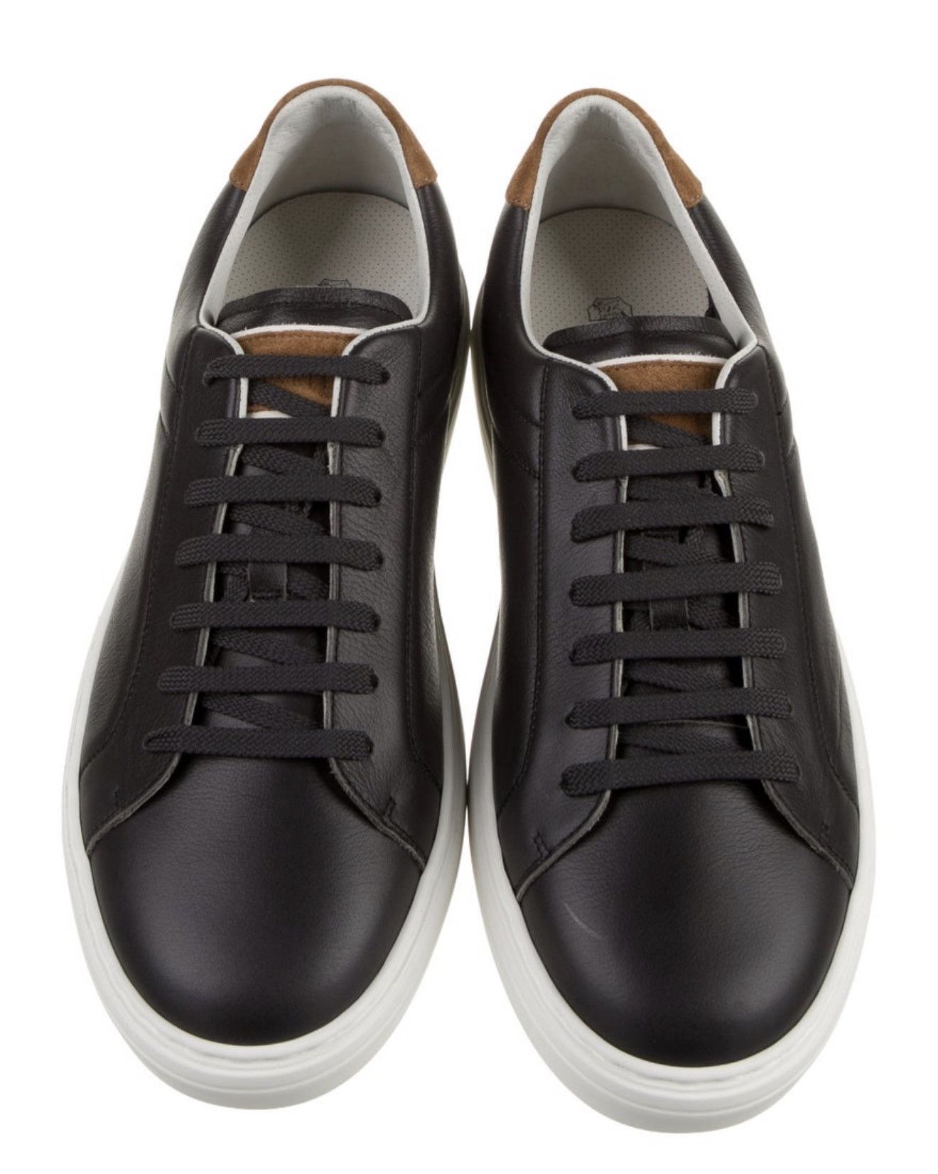 Brunello Cucinelli Brunello Cucinelli Leather Sneakers Size US 9 / EU 42 - 5 Thumbnail
