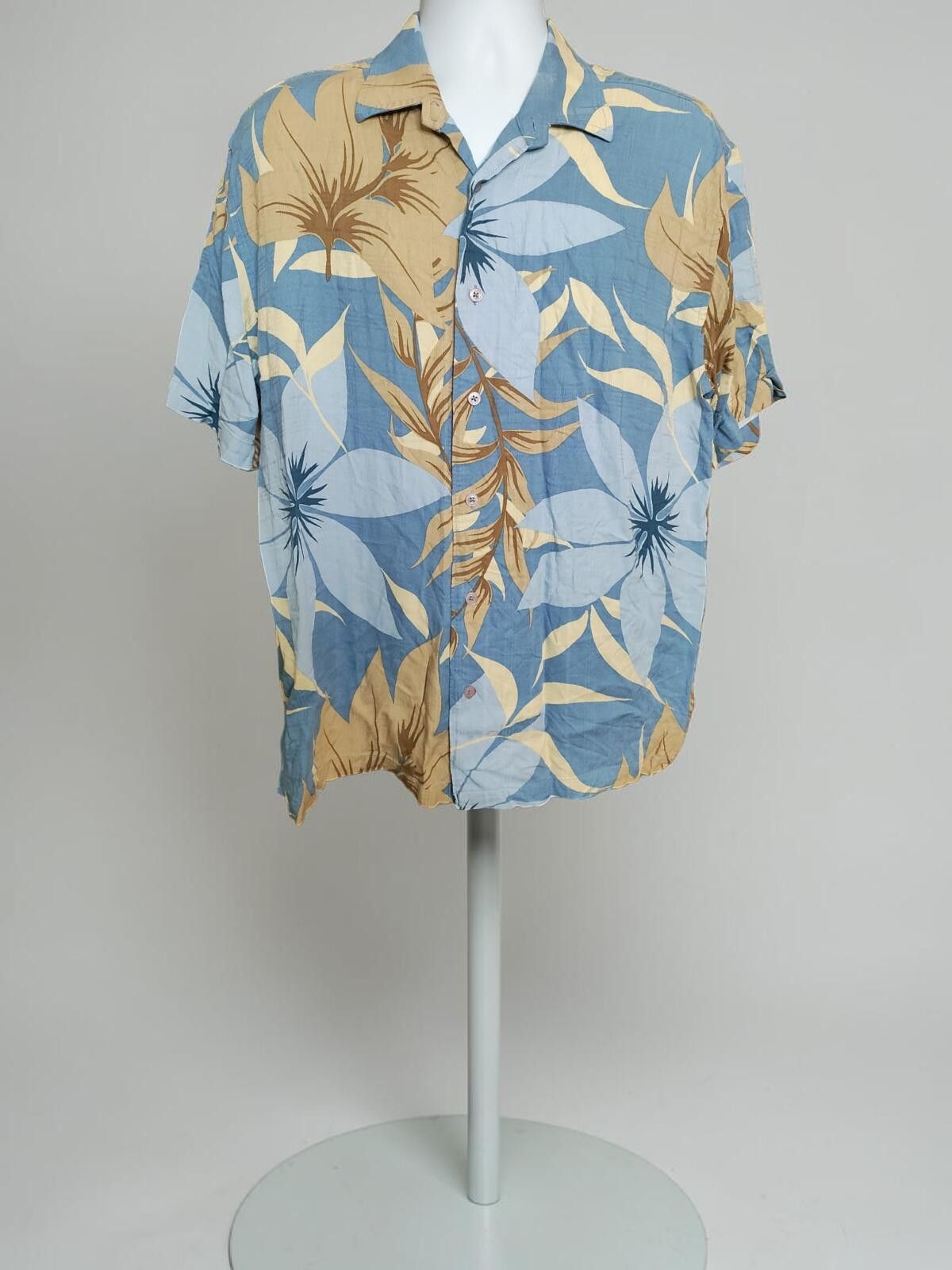 Cubavera Cubavera XL Button-Up Short Sleeve Floral Shirt Size US XL / EU 56 / 4 - 3 Thumbnail