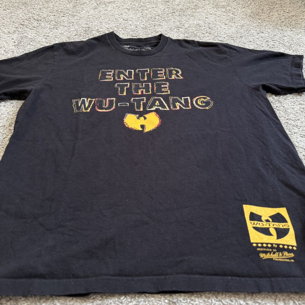 Wu-Tang Clan 🔴Wu-Tang Shirt Size Large Mitchell & Ness Enter The WuTang Size US L / EU 52-54 / 3 - 4 Thumbnail