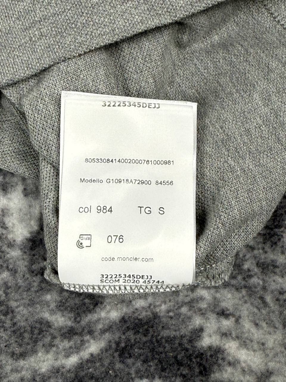 Moncler Moncler Maglia Polo Manica Corta Shirt Men Size S Gray Size US S / EU 44-46 / 1 - 8 Thumbnail