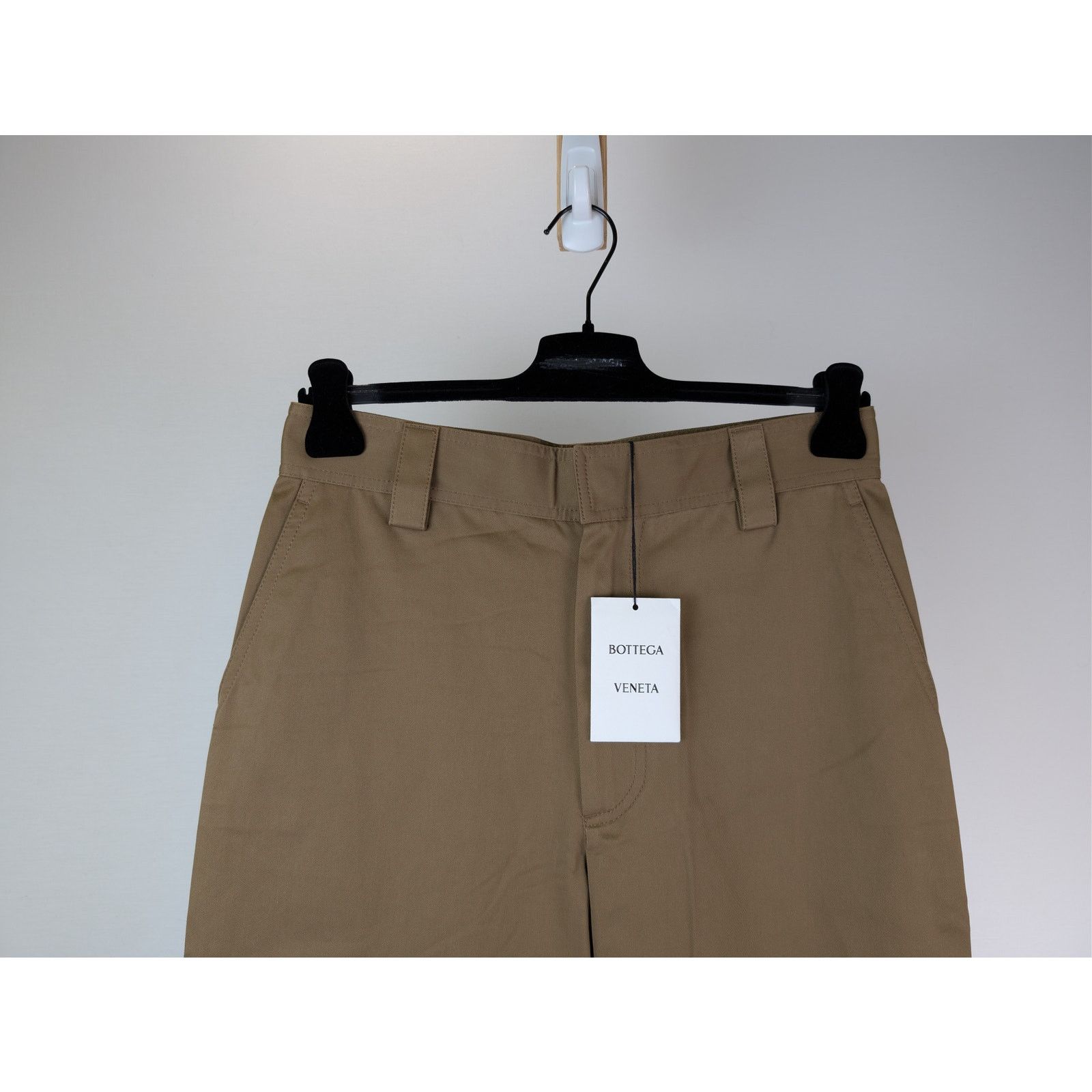 Bottega Veneta o1rshd1 Cotton Gabardine Cargo Trousers Pants Sand / Beige Size US 30 / EU 46 - 3 Thumbnail