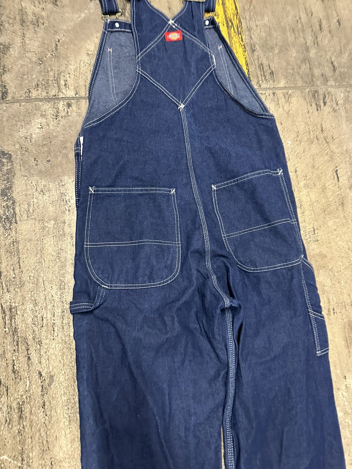 Dickies × Vintage Y2K dickies blue denim overalls Size US 32 / EU 48 - 8 Thumbnail