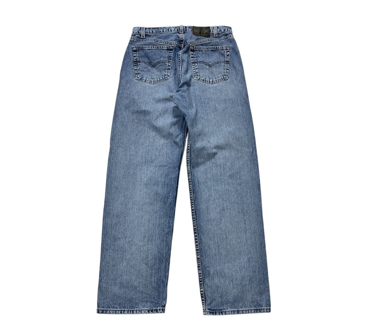 Levi's Vintage 90s Levi’s silver tab baggy retro washed denim jeans Size US 34 / EU 50 - 2 Thumbnail