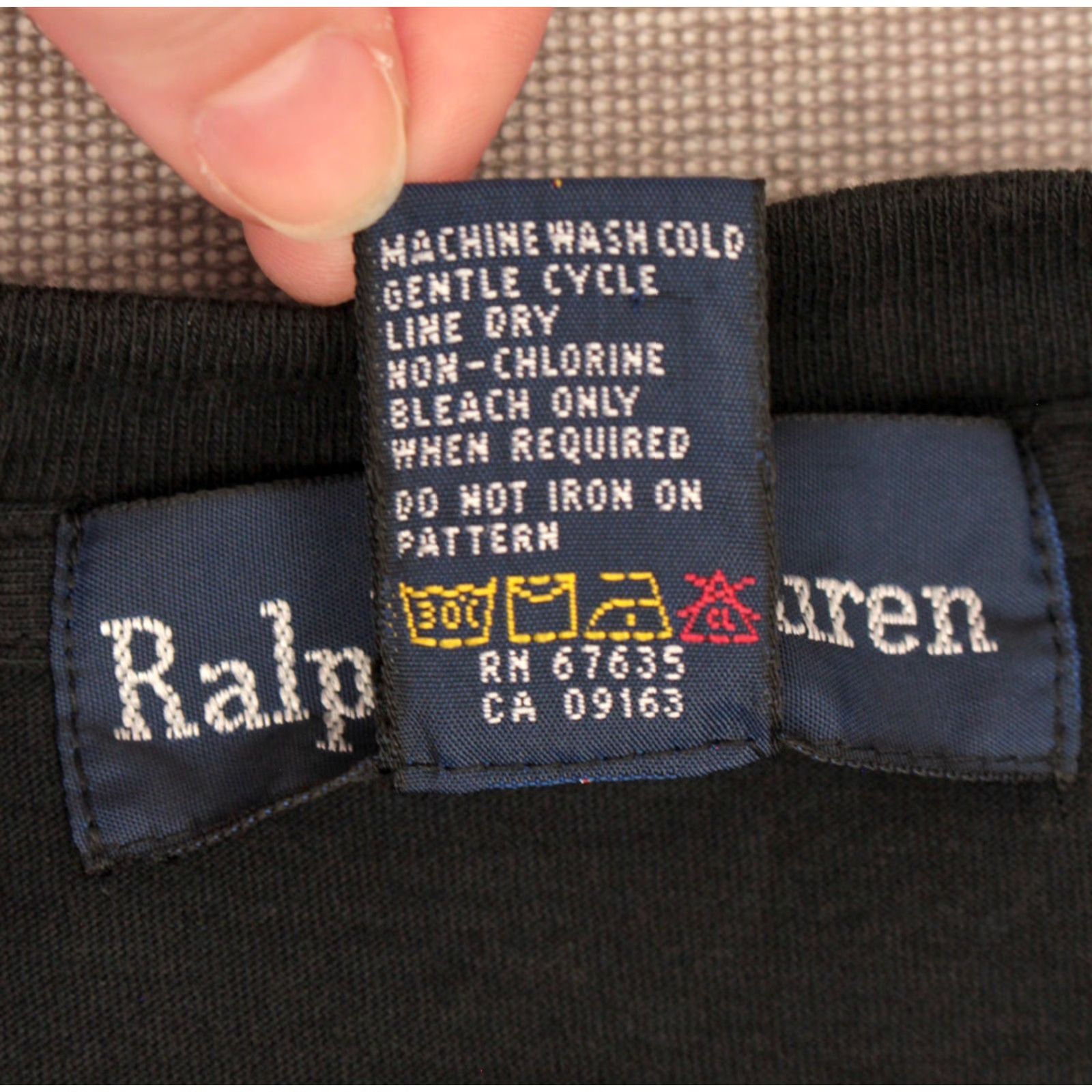 Ralph Lauren Ralph Lauren Mens VTG 1990s Teddy Bear T Shirt M Black 90s Tshirt Tshirt Polo Tshirt Mens Size US M / EU 48-50 / 2 - 6 Thumbnail