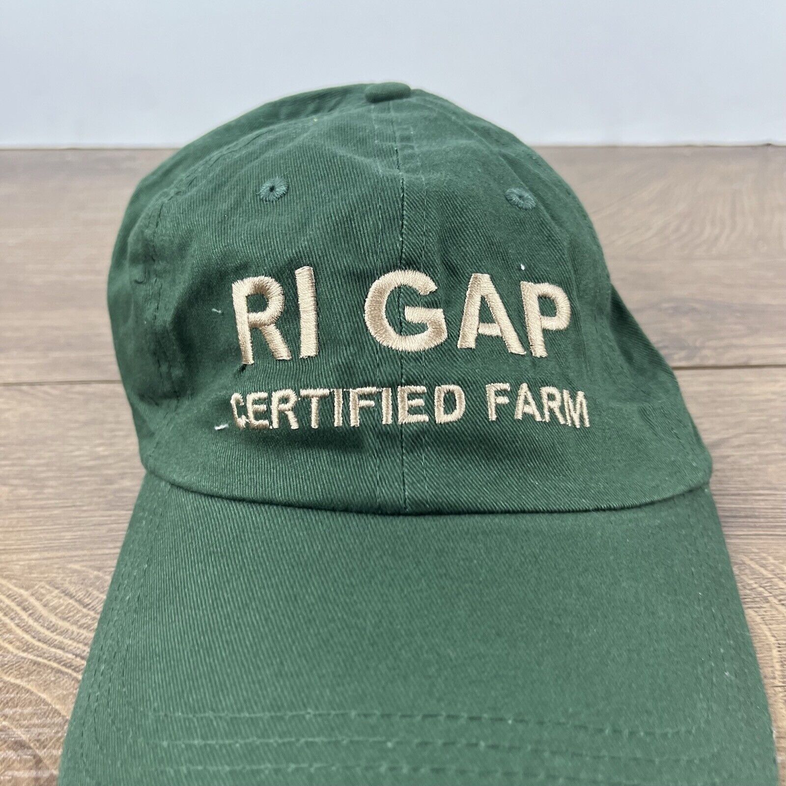 Other RI Gap Hat Certified Farm Green Cap Hat Adjustable Hat Green Size ONE SIZE - 5 Thumbnail