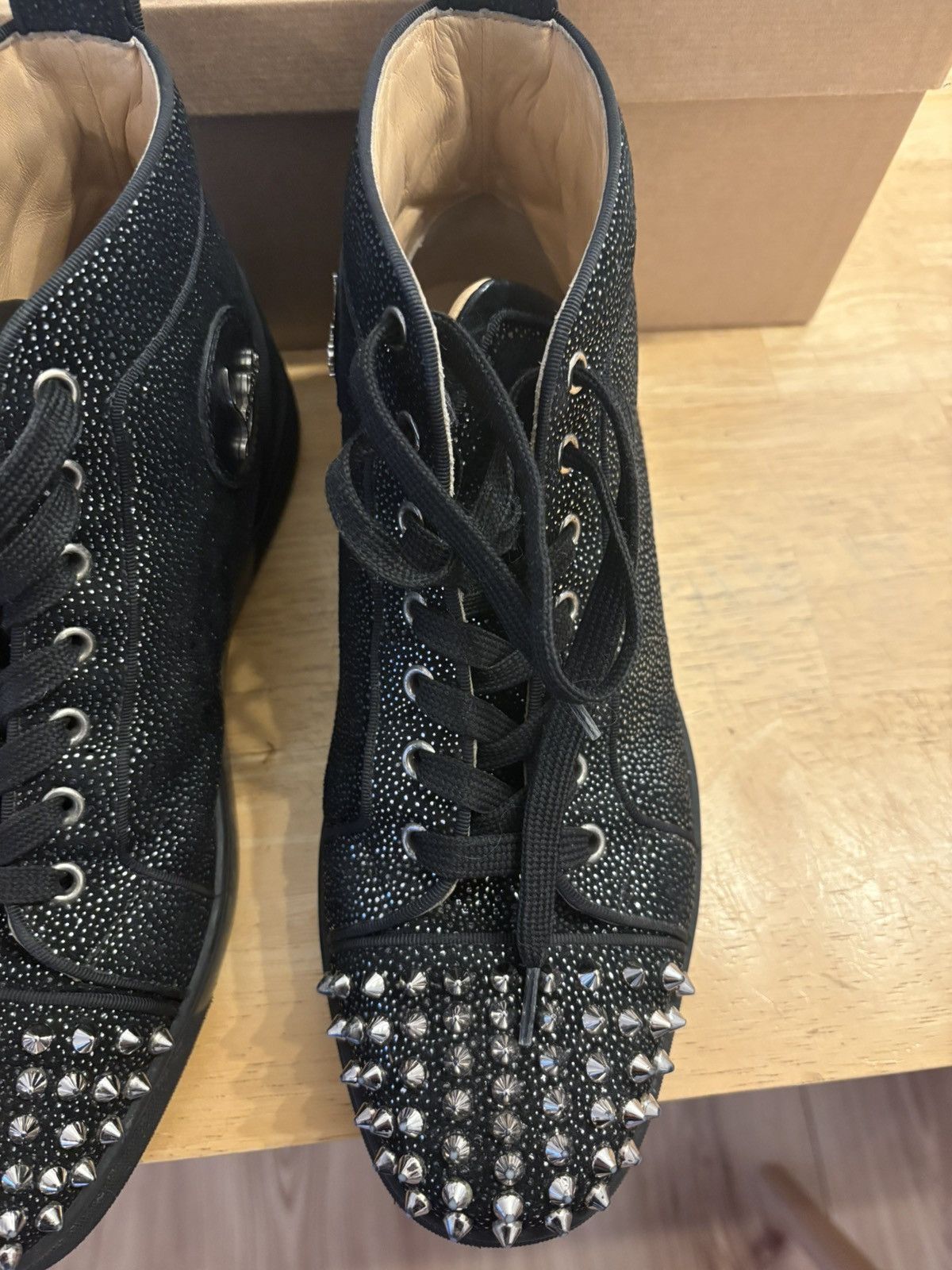 Christian Louboutin LOU SPIKES ORLATO Size US 7.5 / EU 40-41 - 6 Thumbnail