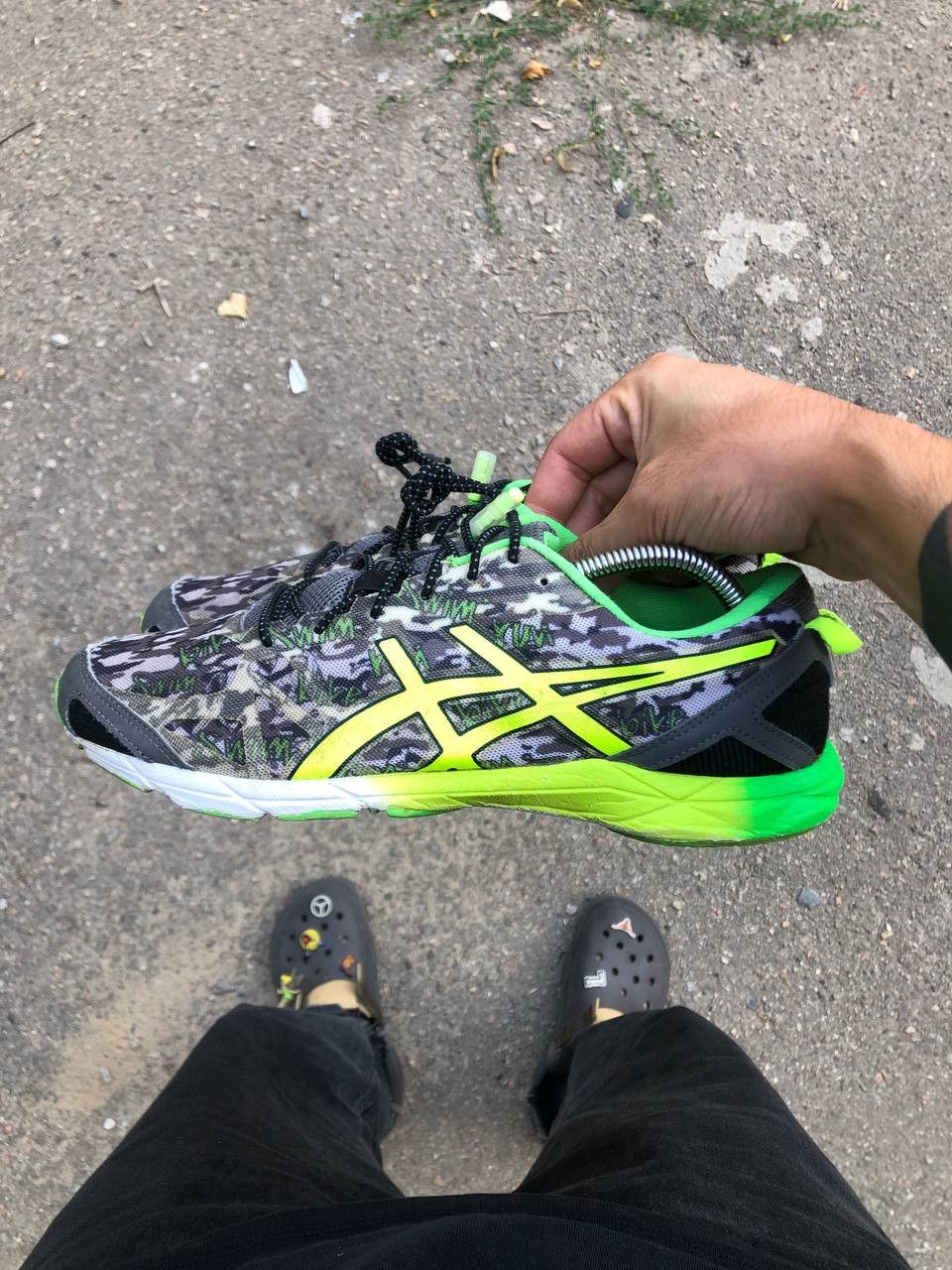 Asics Vintage Asics Gel-Hyper Tri Running Designer Sneakers Y2K Size US 8.5 / EU 41-42 - 6 Thumbnail