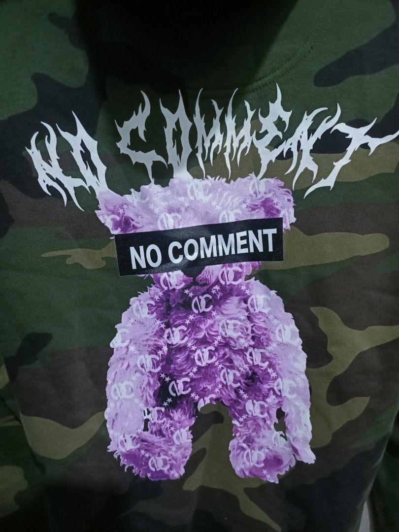 Designer × Japanese Brand No comment camo hoodie streetwear Size US S / EU 44-46 / 1 - 5 Thumbnail