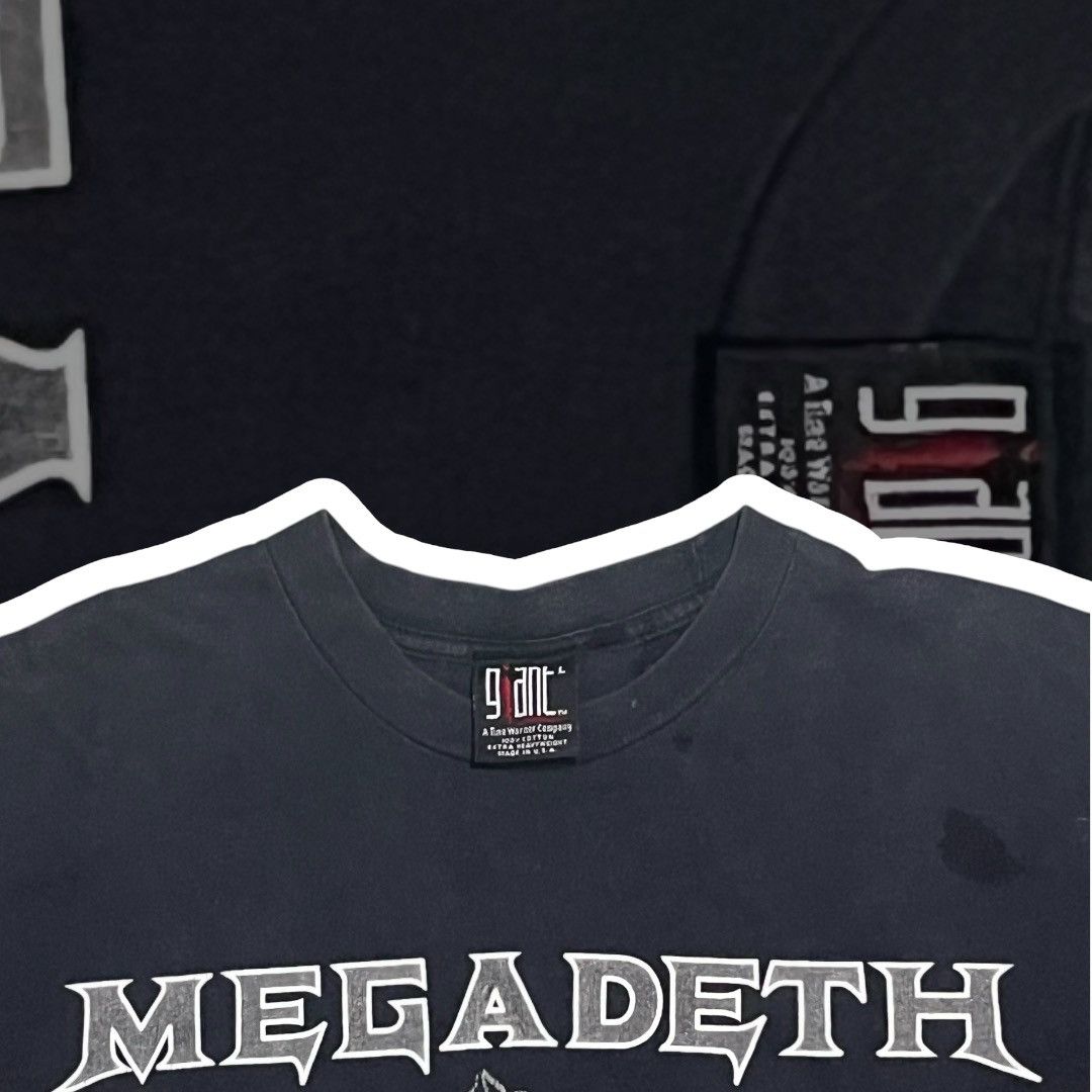Band Tees × Vintage Megadeth Cryptio Writings Tour 1997 Size US L / EU 52-54 / 3 - 5 Thumbnail