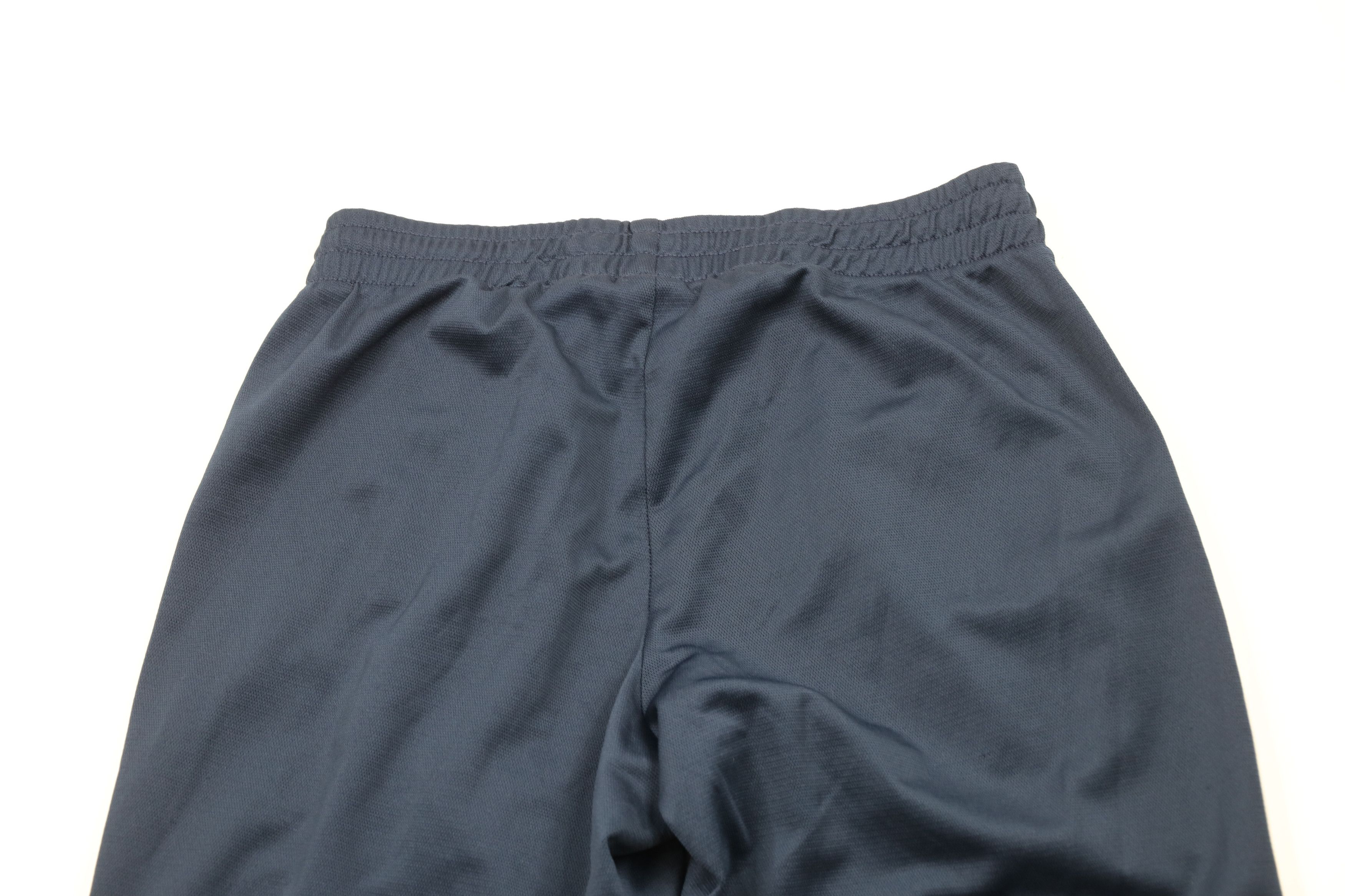 Nike × Vintage Vintage 90s Y2K Nike Scott Mini Swoosh Wide Leg Pants Blue Size US 36 / EU 52 - 11 Thumbnail