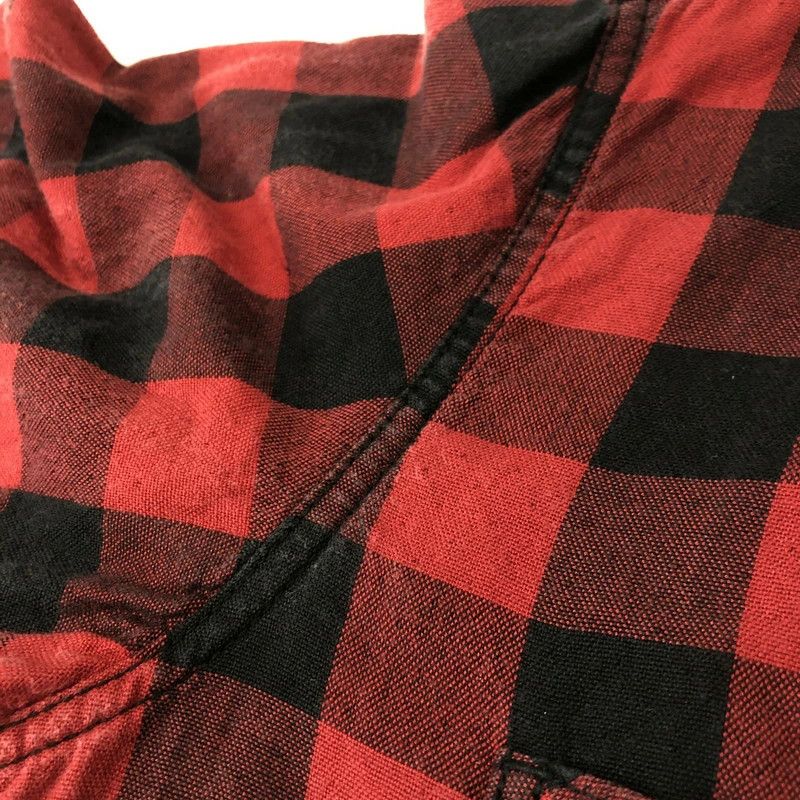 Comme des Garcons Shirt Long sleeve check elbow patch button up Red Size US S / EU 44-46 / 1 - 4 Thumbnail
