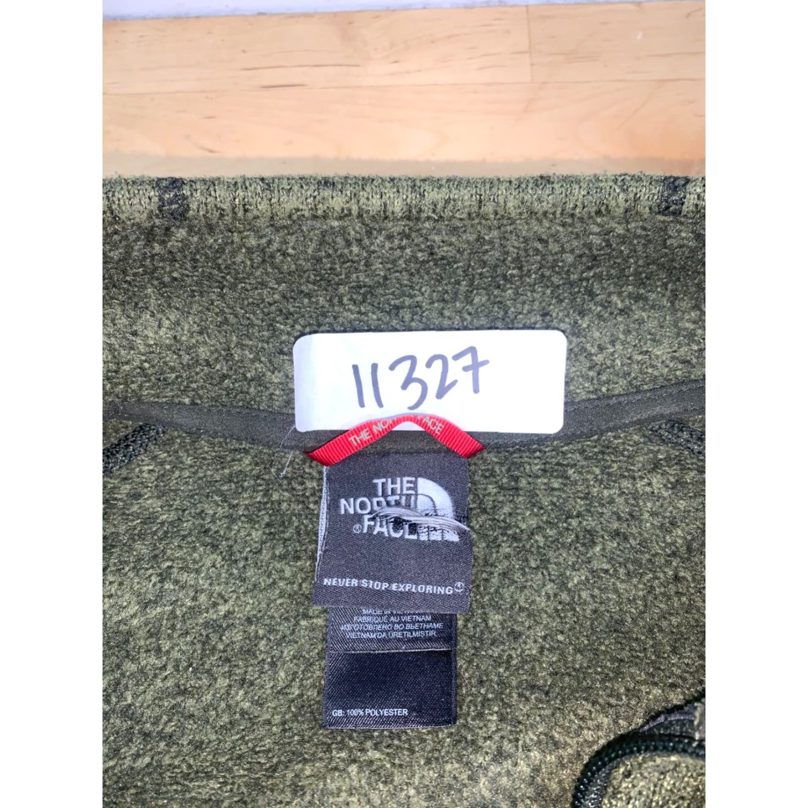 The North Face The North Face 1/4 Zip Fleece Pullover Mens XL Green Casual Outdoor 11327 Size US XL / EU 56 / 4 - 2 Thumbnail