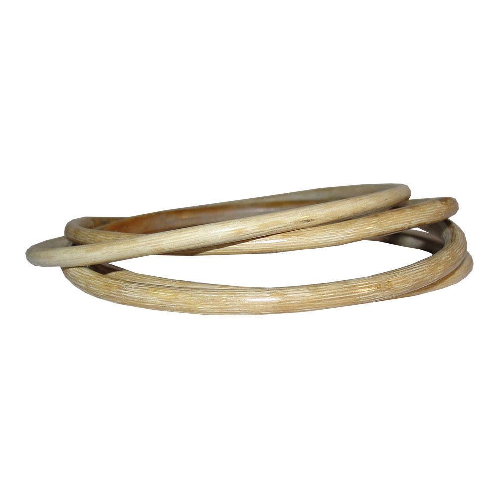 Designer Golden Coral Bangle Set of 4 Size ONE SIZE - 2 Thumbnail
