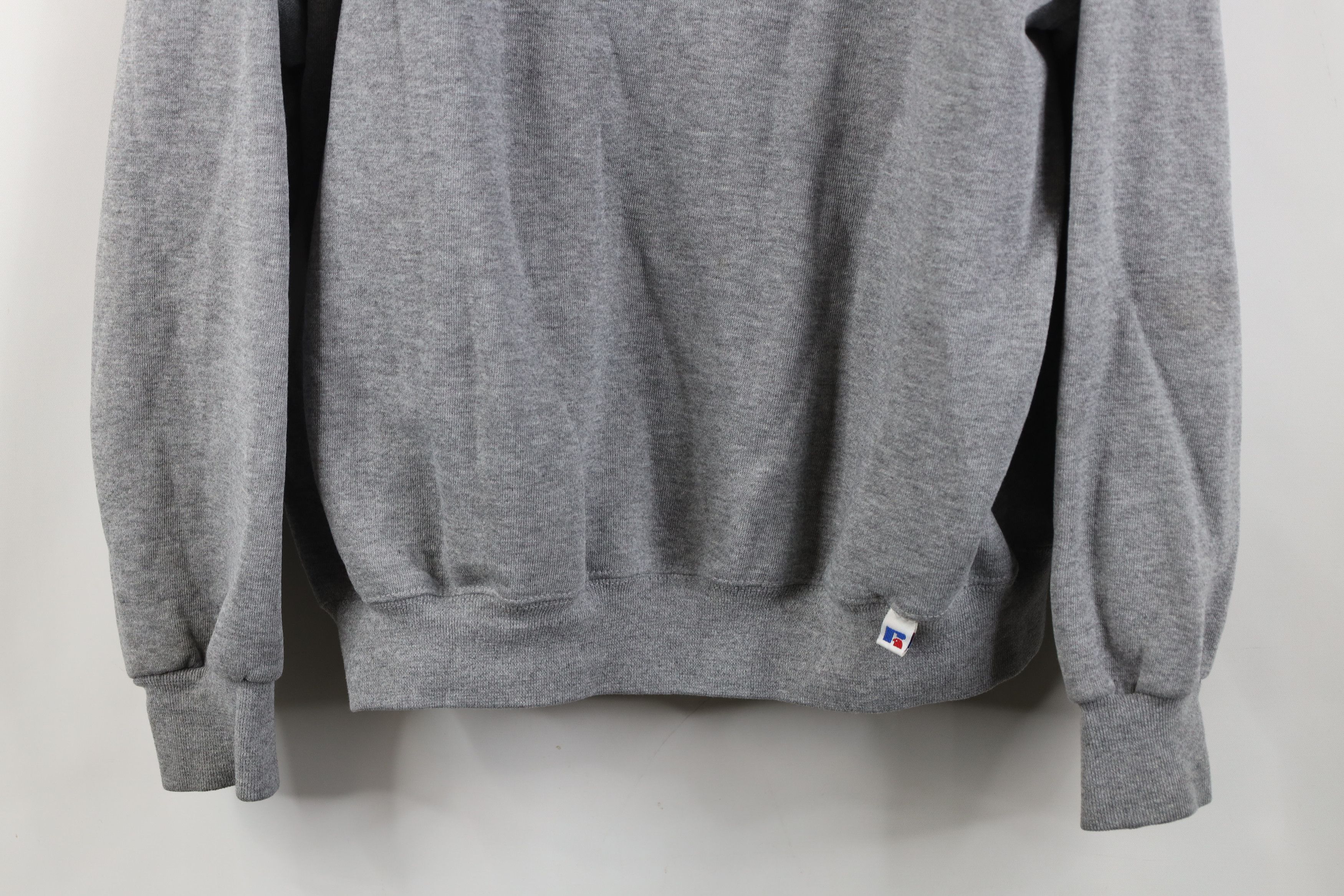 Russell Athletic Vintage 90s Russell Athletic Crewneck Sweatshirt Gray Size US XL / EU 56 / 4 - 3 Thumbnail