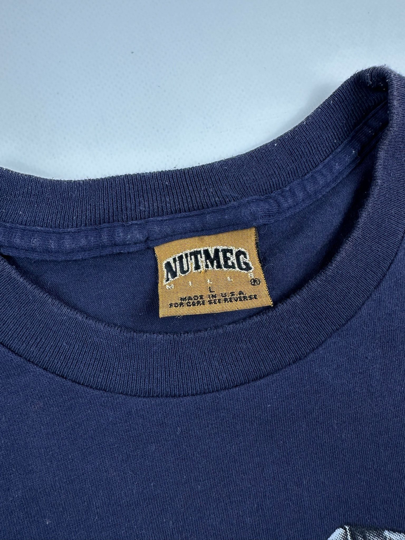 MLB Vintage 90’s MLB New York Yankees Nutmeg Embroidery NY Size US L / EU 52-54 / 3 - 3 Thumbnail