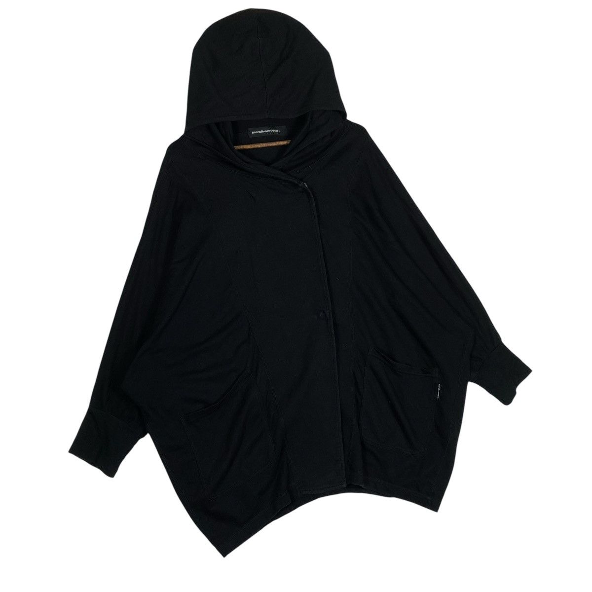 mercibeaucoup Mercibeaucoup Oversized Batwing Hoodie Jacket Drape Cardigan Size XXL / US 16-18 / IT 52-54 - 6 Thumbnail
