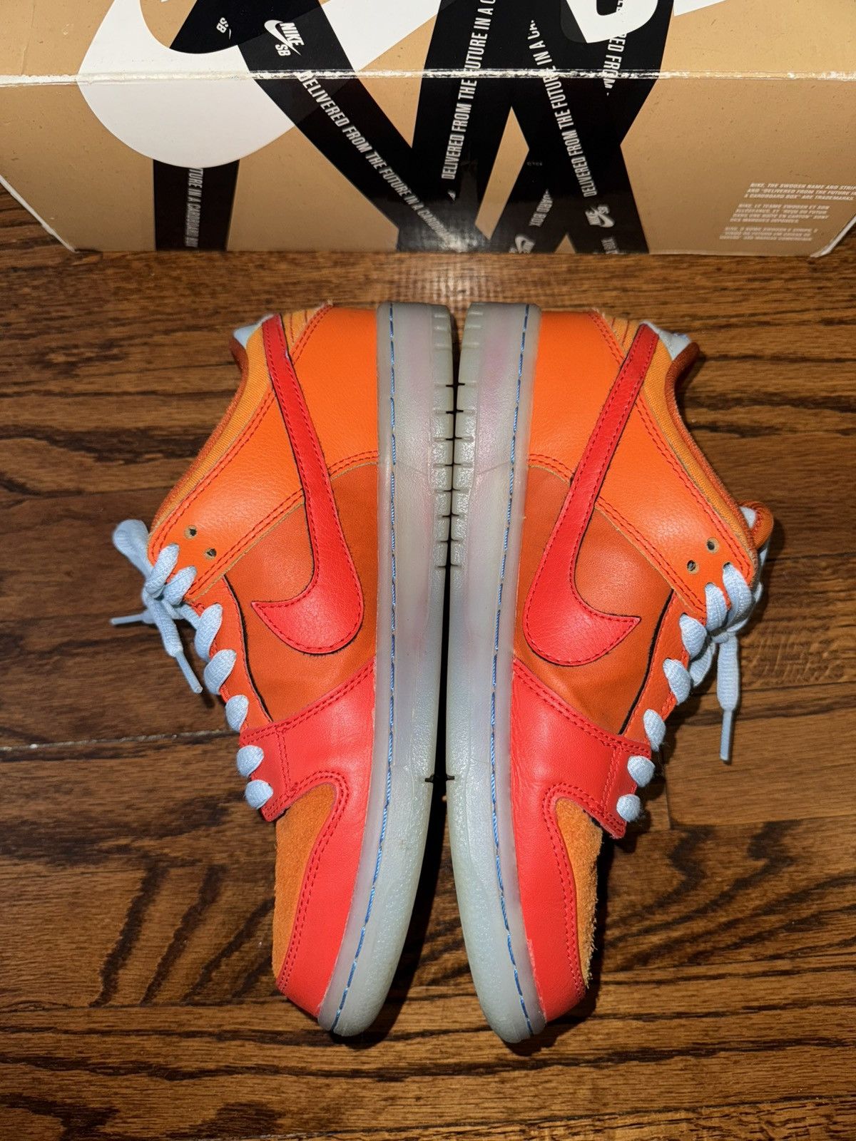 Nike Nike SB Dunk Pro 'Fire & Ice' 2013 Size US 8 / EU 41 - 3 Thumbnail