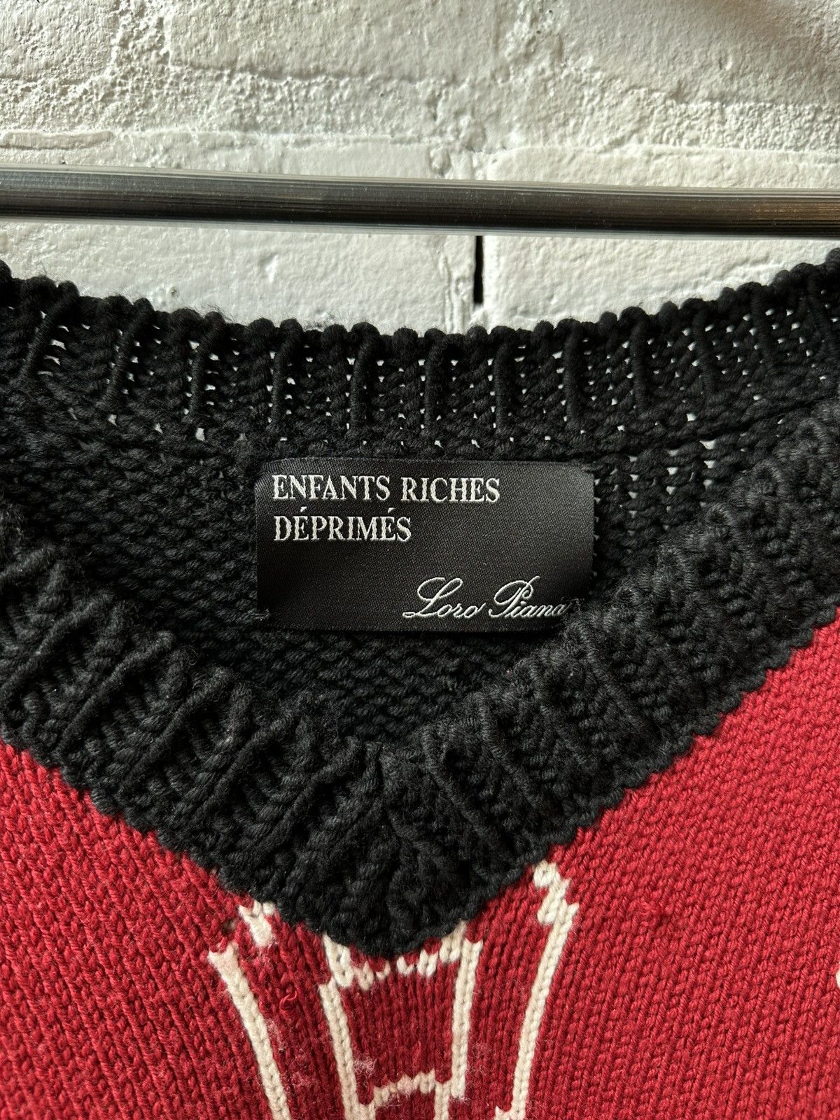 Enfants Riches Deprimes ERD LORO PIANA CHAIN LINK KNIT Size US XL / EU 56 / 4 - 4 Thumbnail