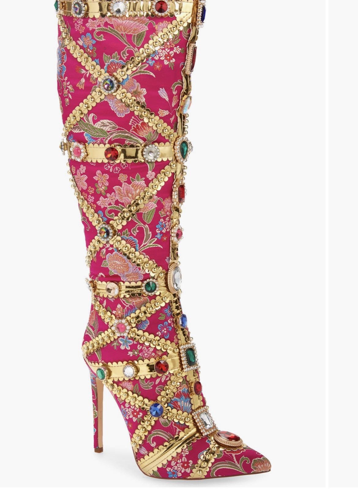 Azalea Wang Azalea wang Confident Pink Embellished Size US 7.5 / IT 37.5 - 19 Thumbnail
