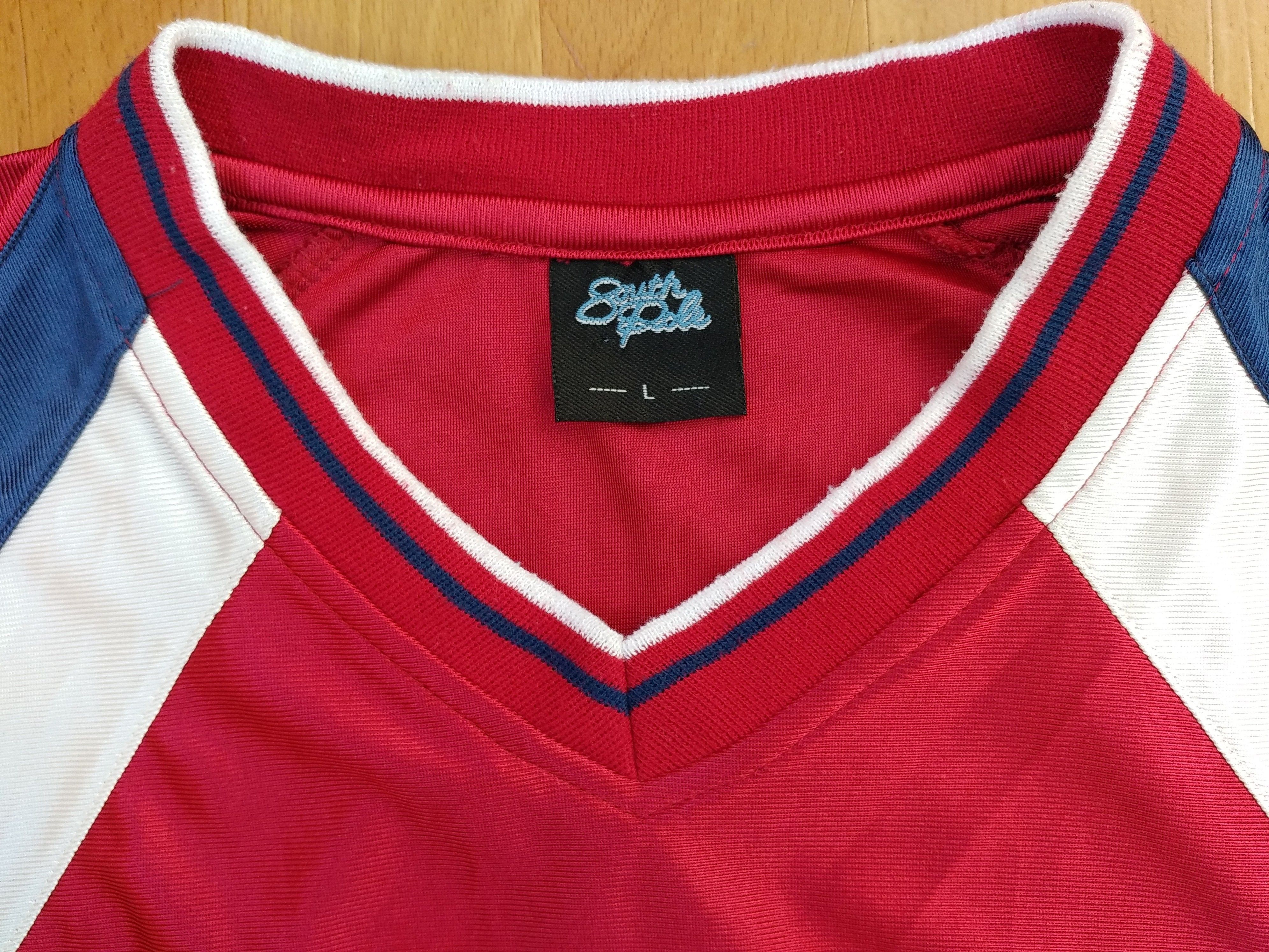 Southpole SOUTHPOLE jersey, red, vintage South Pole t-shirt, 90s L Size US L / EU 52-54 / 3 - 6 Thumbnail