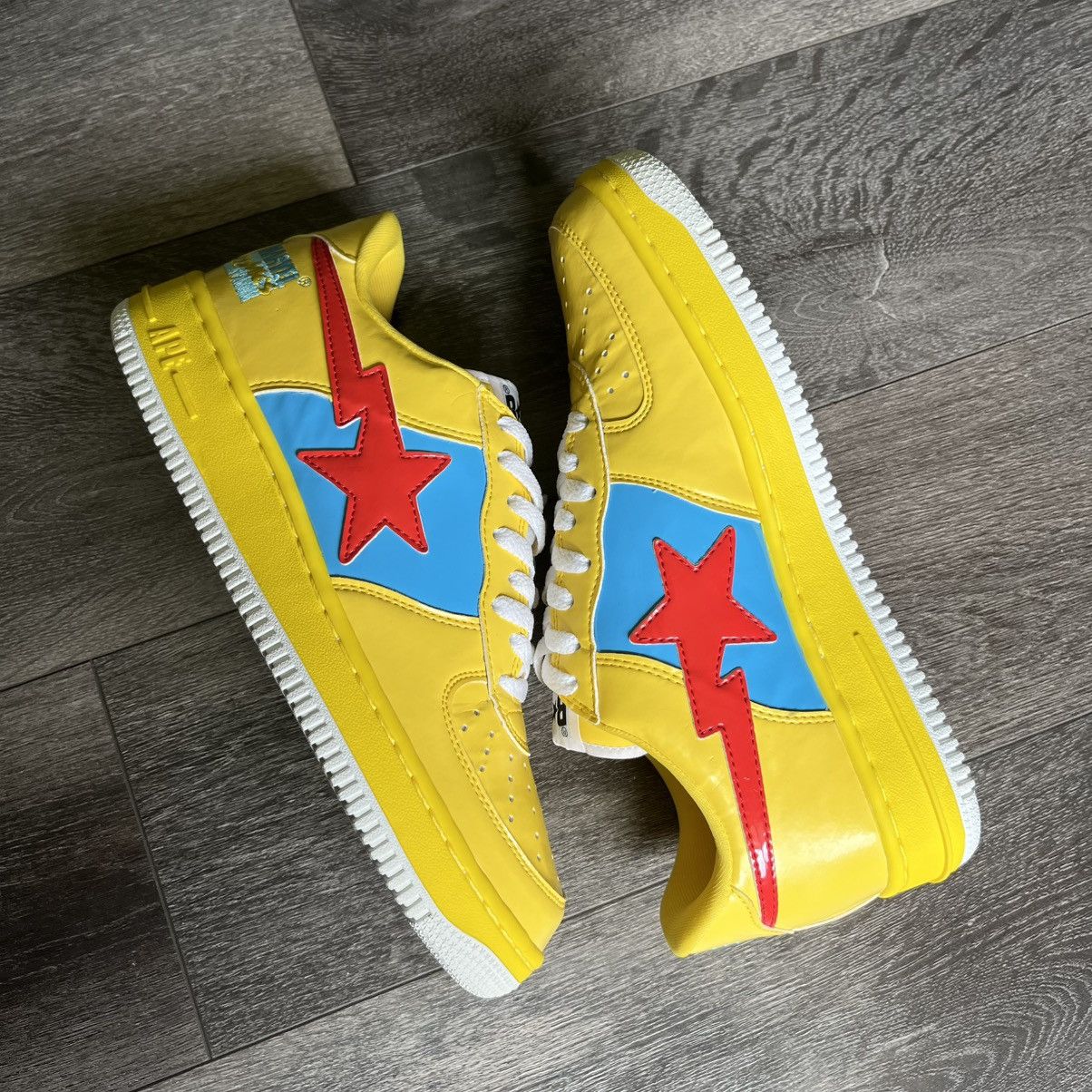Bape × Marvel Comics NEW RARE OG 2005 A BATHING APE BAPESTA THOR MARVEL SHOES 10 Size US 10 / EU 43 - 3 Thumbnail