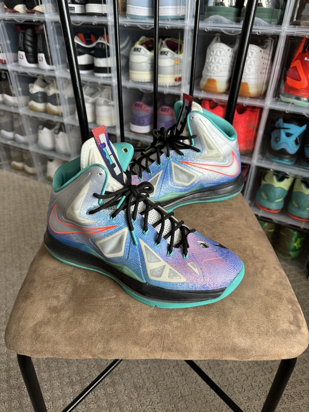 Nike Nike Lebron 10 X Pure Platinum Re Entry QS SP SE LE PE VNDS Grailed