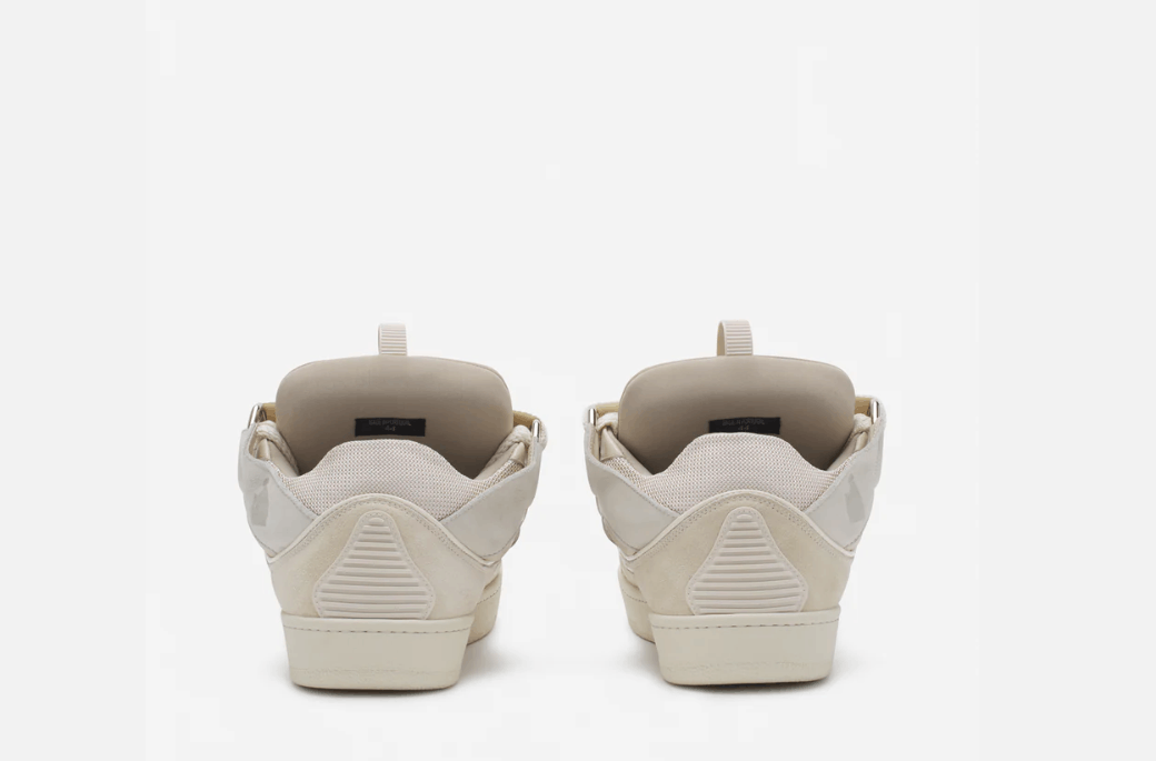 Lanvin BNWT SS24 LANVIN BASKET CURB MONOCHROME SNEAKERS PEACH 41 Size US 8 / EU 41 - 10 Thumbnail