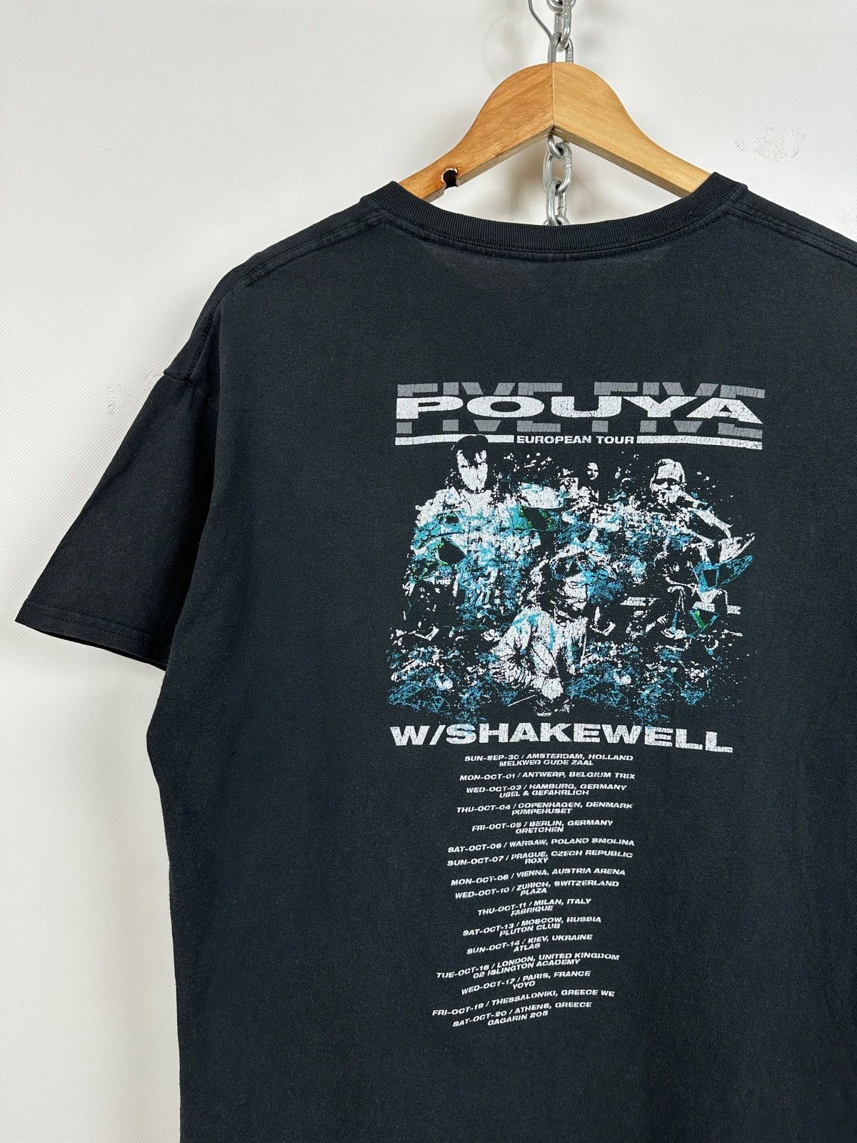 G59 Records Pouya x Shakewell European Tour T-Shirt Size US L / EU 52-54 / 3 - 3 Thumbnail
