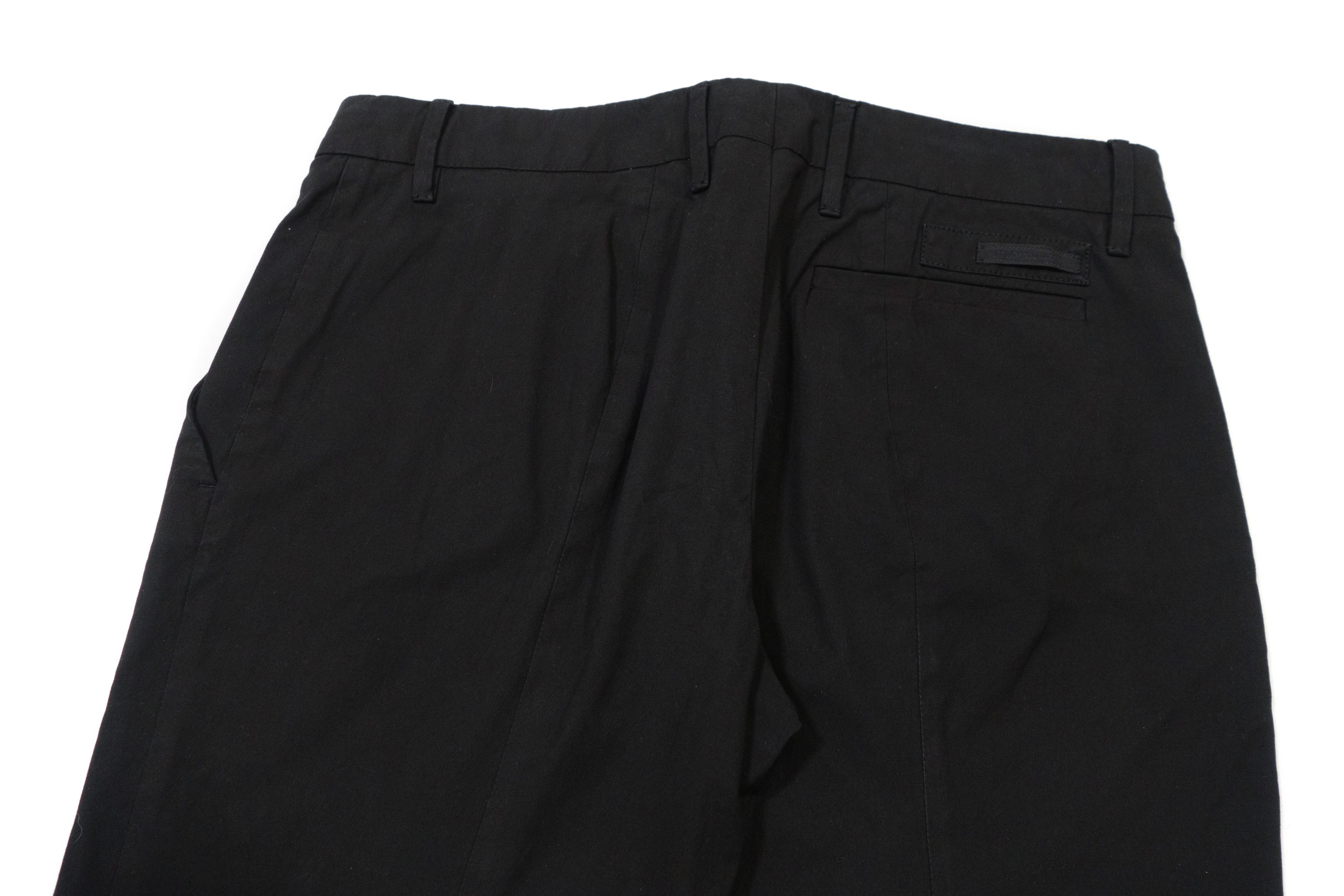 Prada Milano Cropped Fit Logo Pants P2925 2015 Size 32" / US 10 / IT 46 - 4 Thumbnail