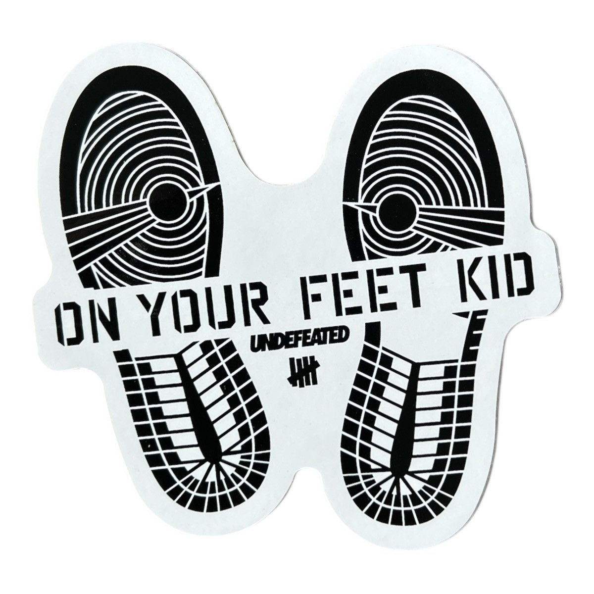 Undefeated Undefeated On Your Feet Kid Sticker Size ONE SIZE - 1 Preview