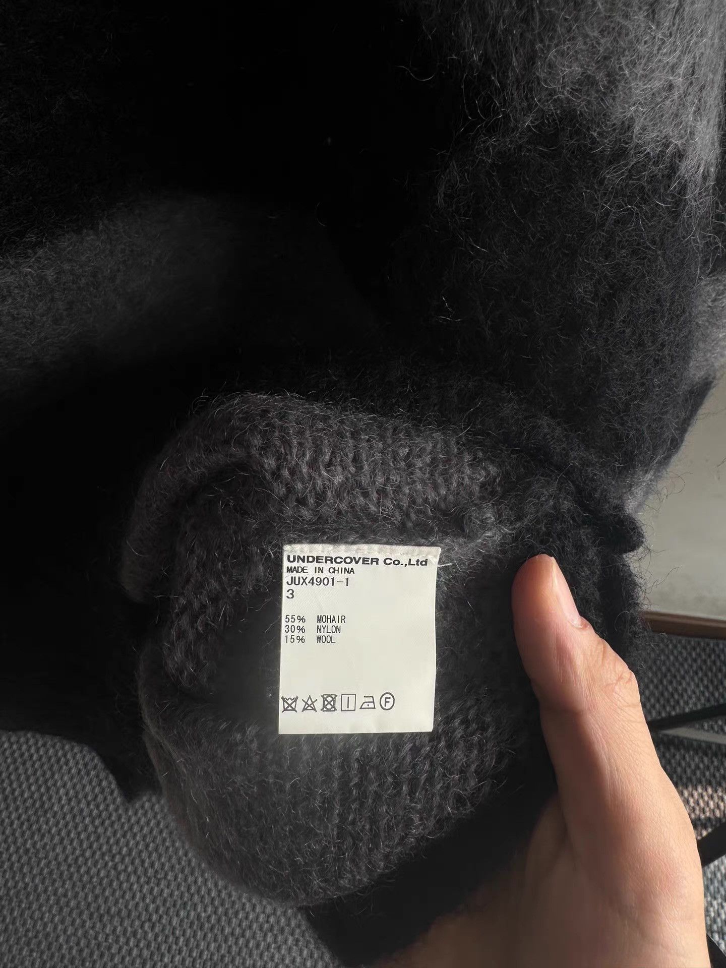 John Undercover John Undercover Mohair Sweater Q17 Size US L / EU 52-54 / 3 - 4 Thumbnail